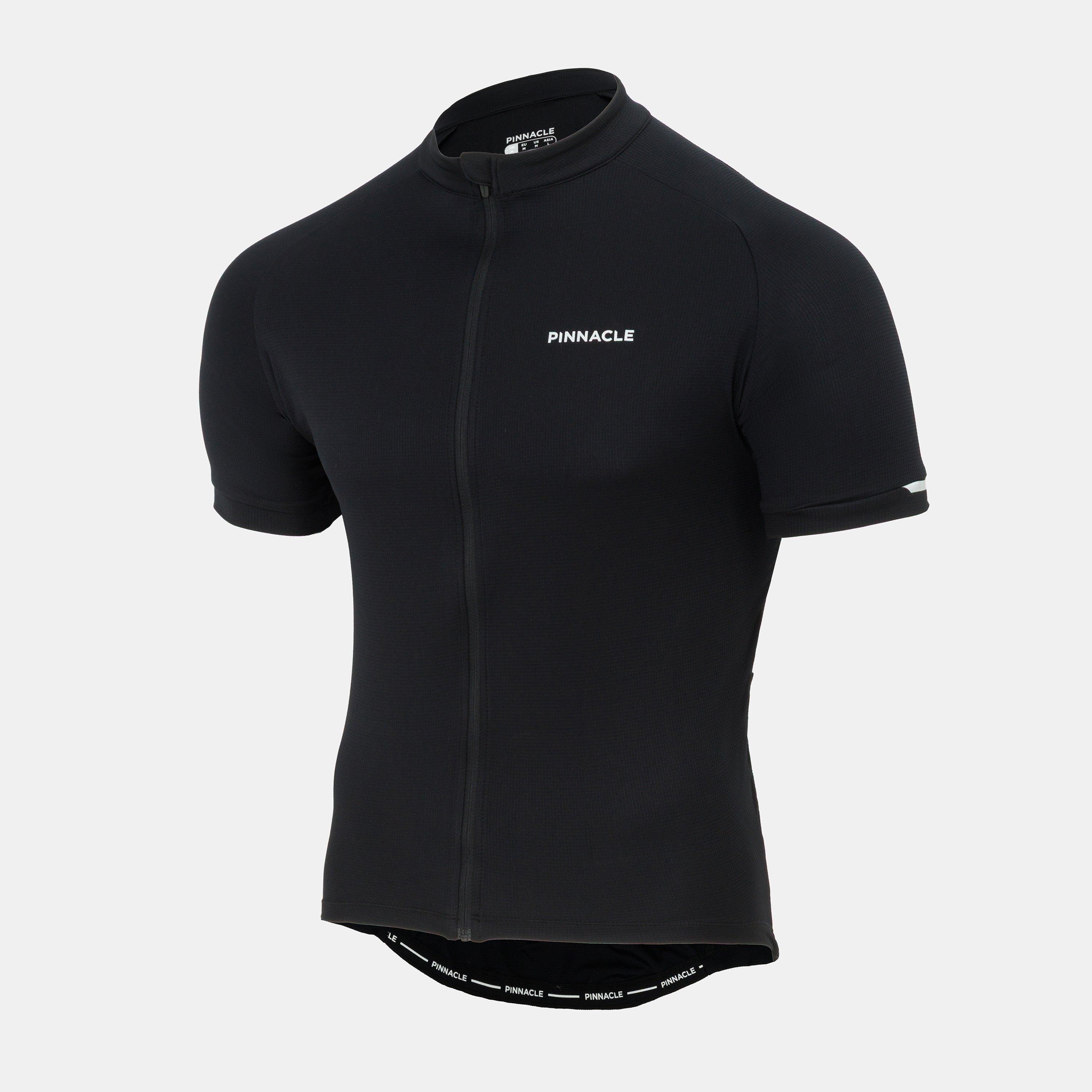 Crna - Pinnacle - Cycling Short Sleeve Jersey Mens - 7