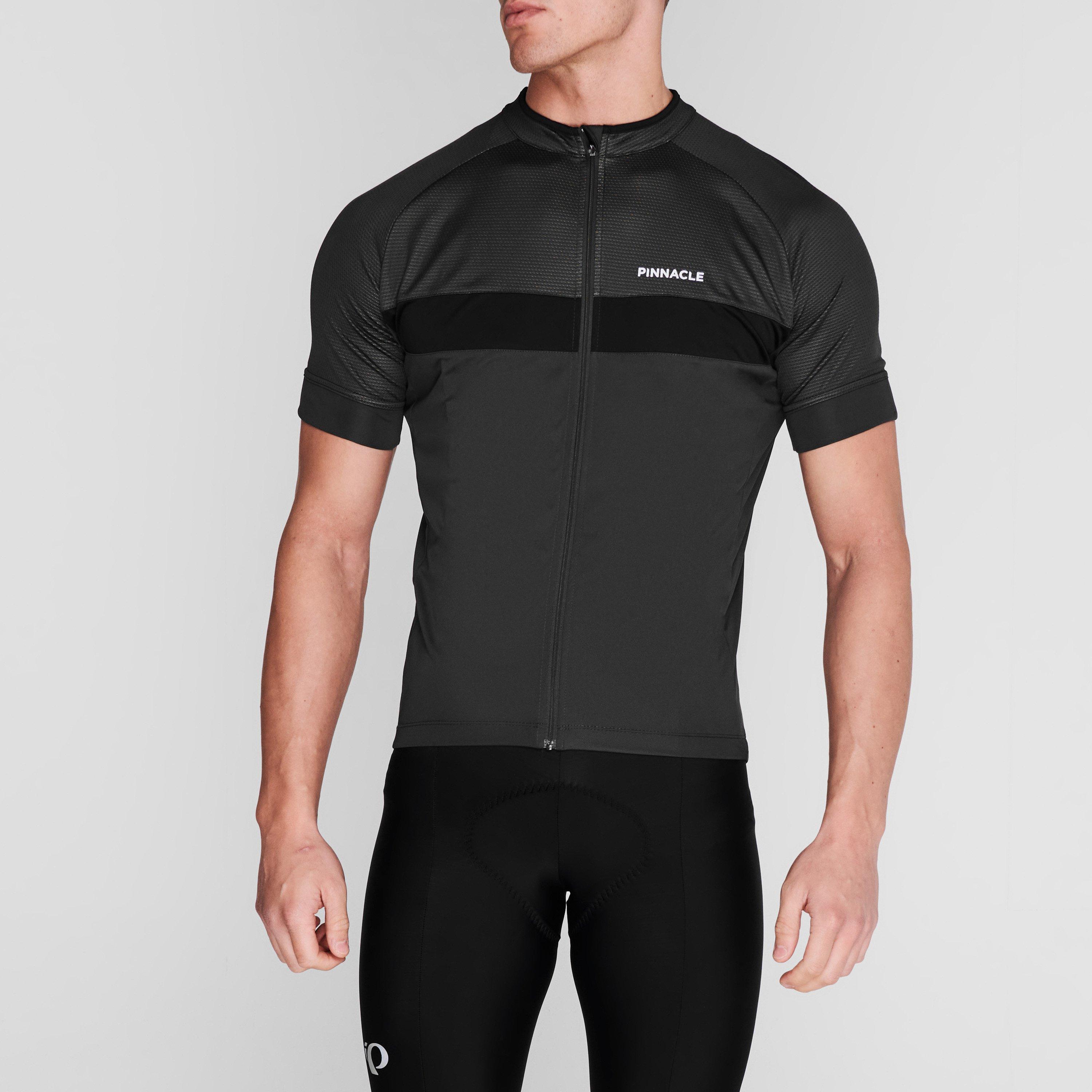 Drveni ugljen - Pinnacle - Race Short Sleeve Cycling Top Mens - 3