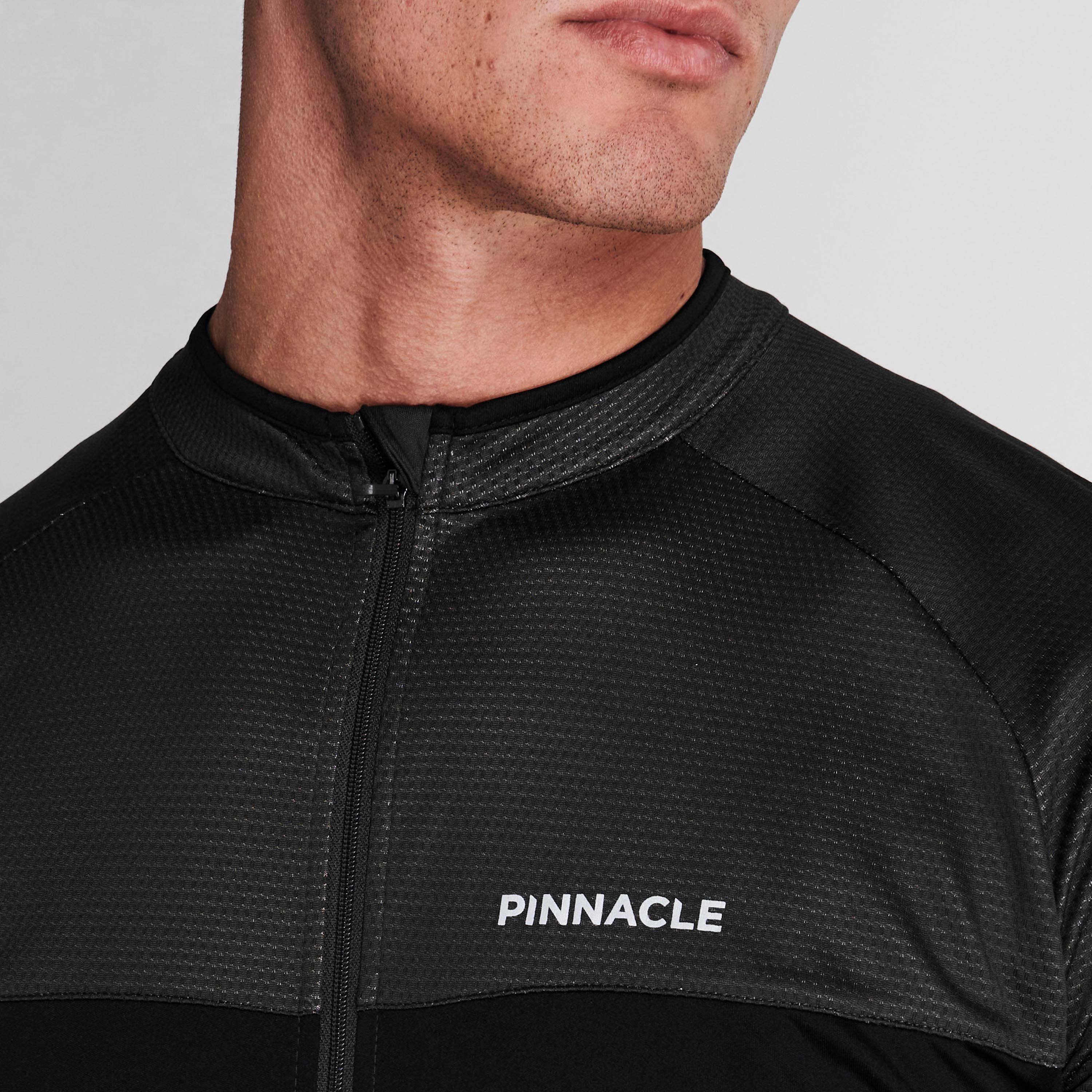 Drveni ugljen - Pinnacle - Race Short Sleeve Cycling Top Mens - 5