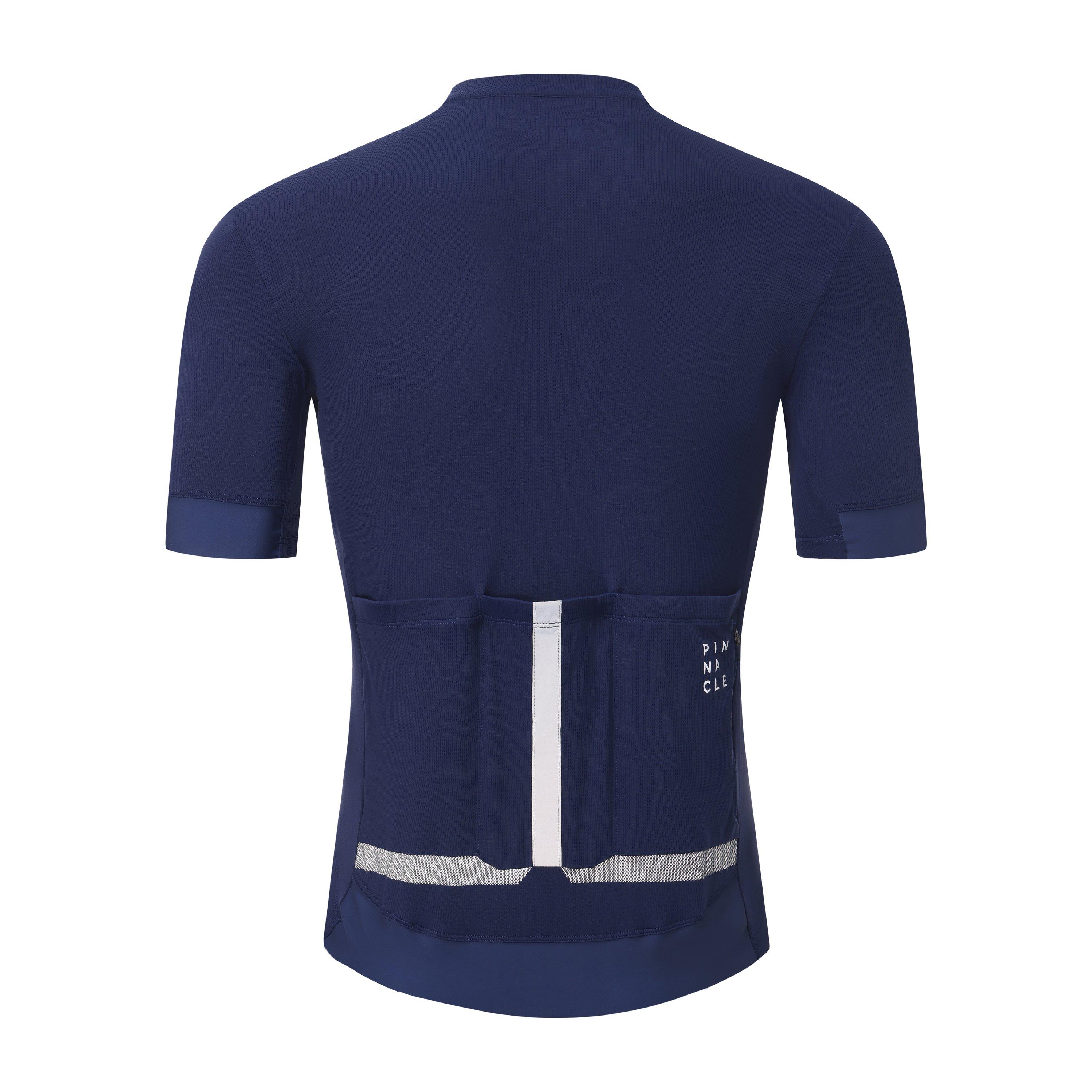 Blauw - Pinnacle - Race Short Sleeve Cycling Top Mens - 3