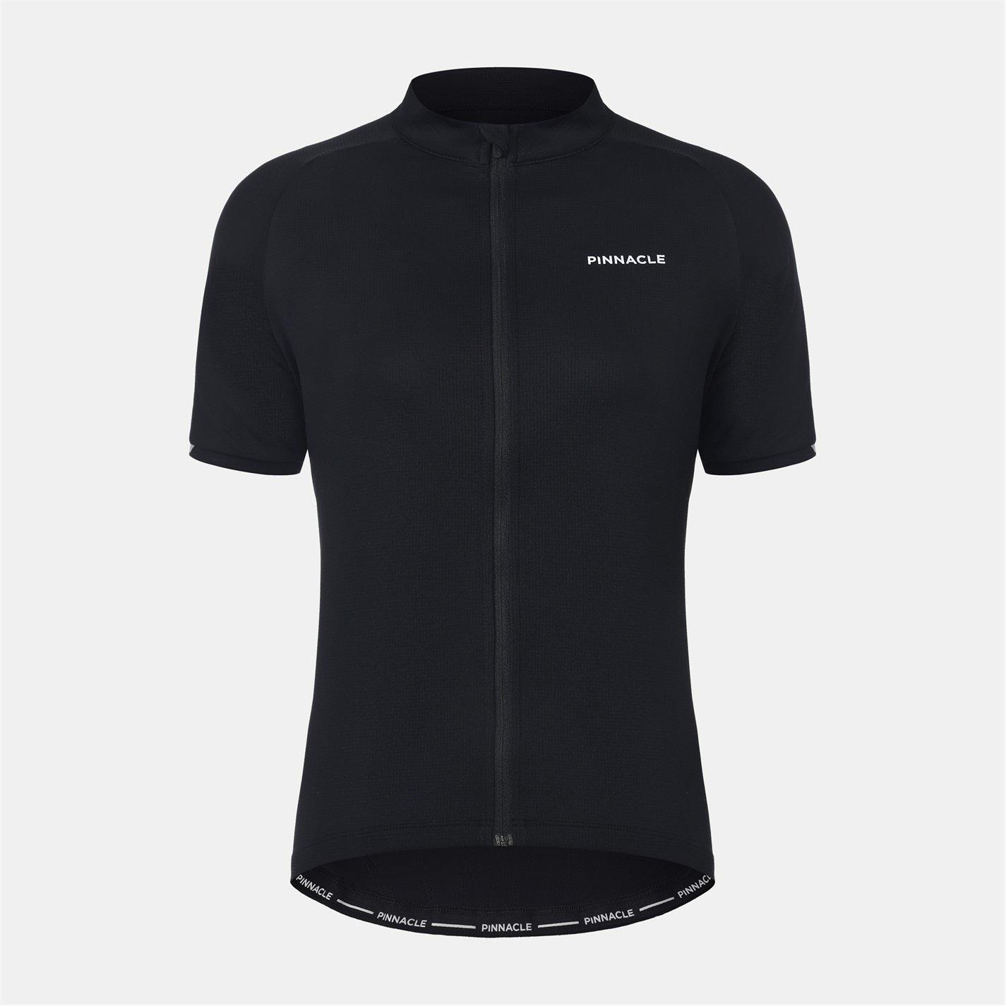 Black - Pinnacle - Short Sleeve Cycling Jersey Ladies - 1