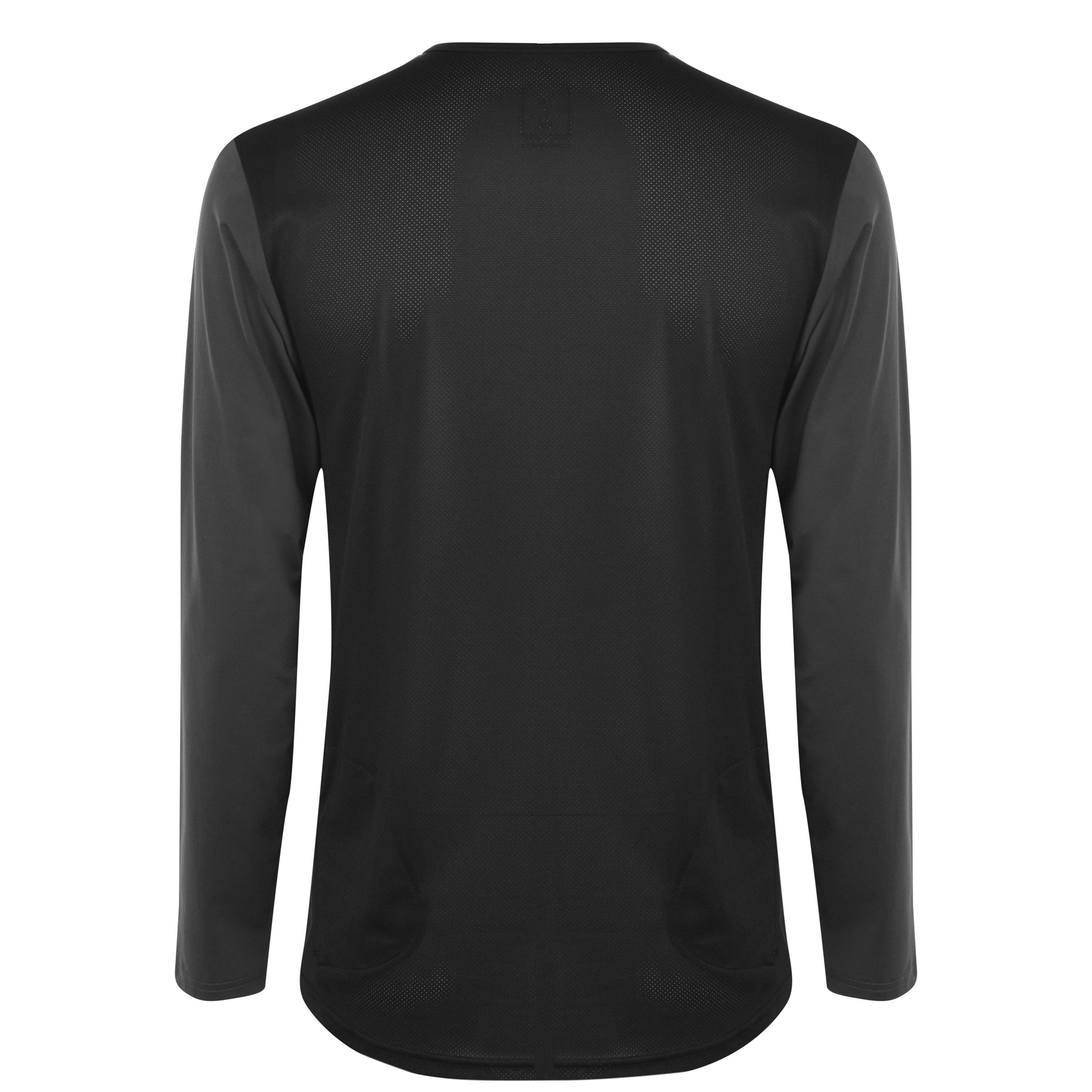 Zwart - Muddyfox - MuddyFox Long Sleeve Technical Tee Mens - 2