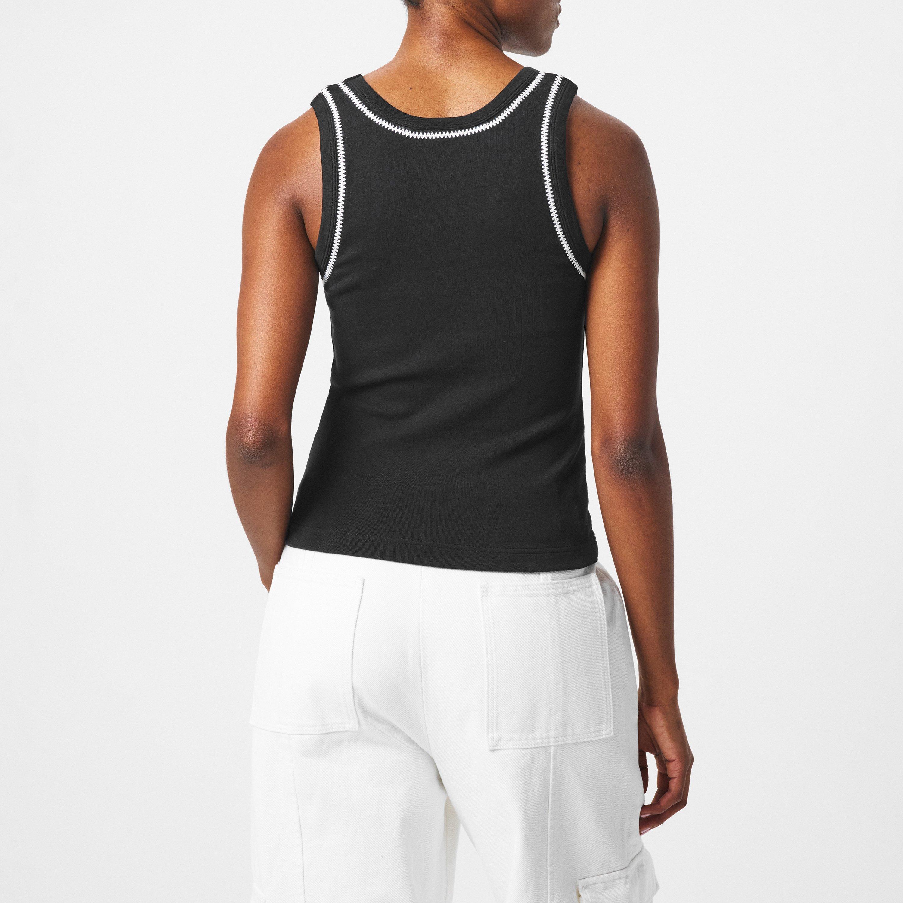 Black - Axel Arigato - Haven Tank Top - 4