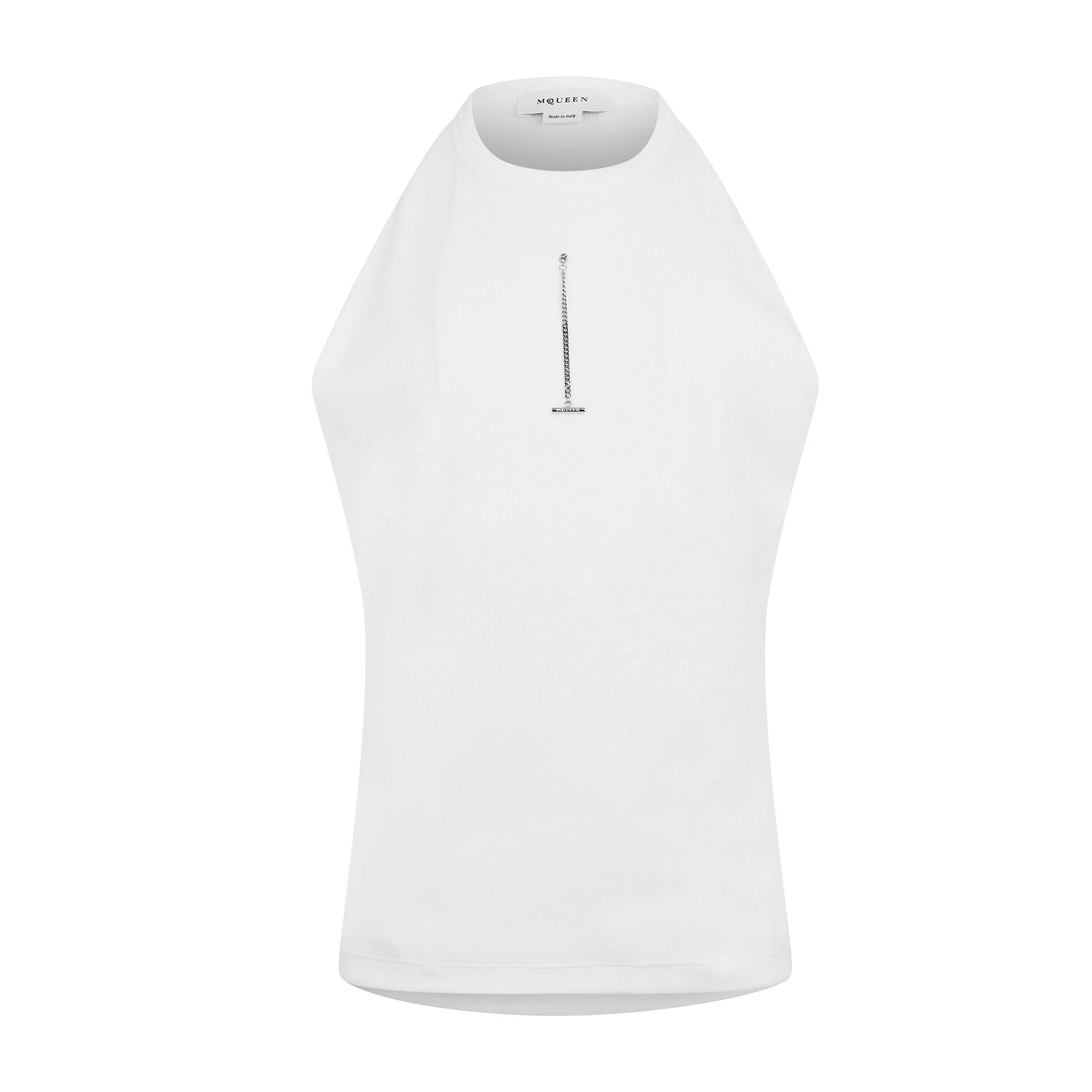 OPTICALWHITE - Alexander McQueen - Tank Top - 5
