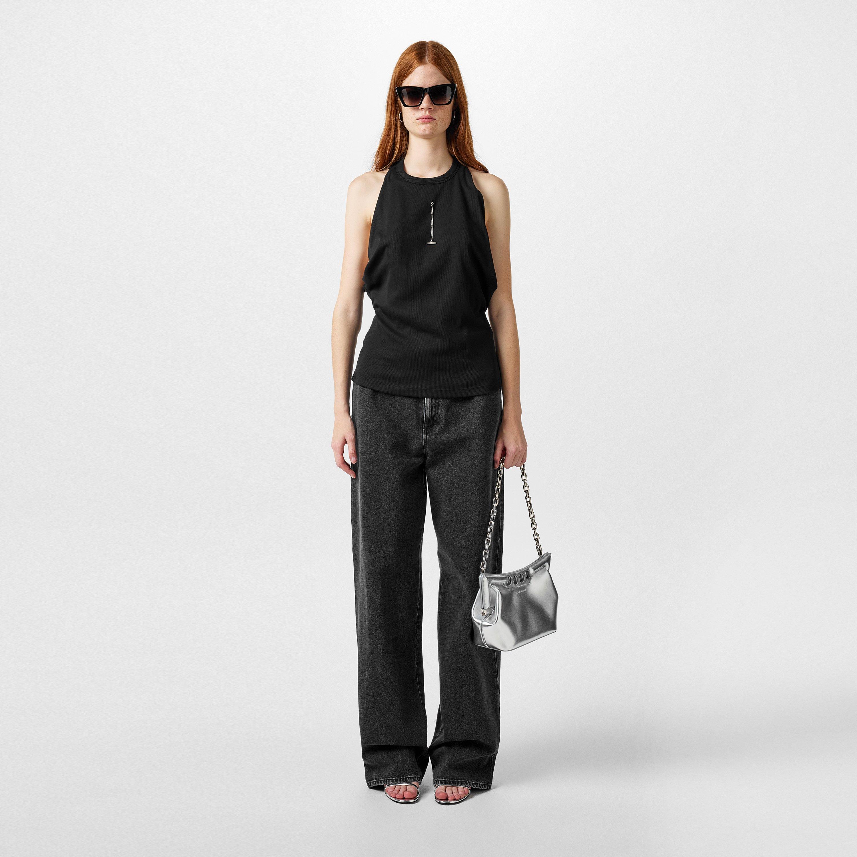 BLACK - Alexander McQueen - Tank Top - 4