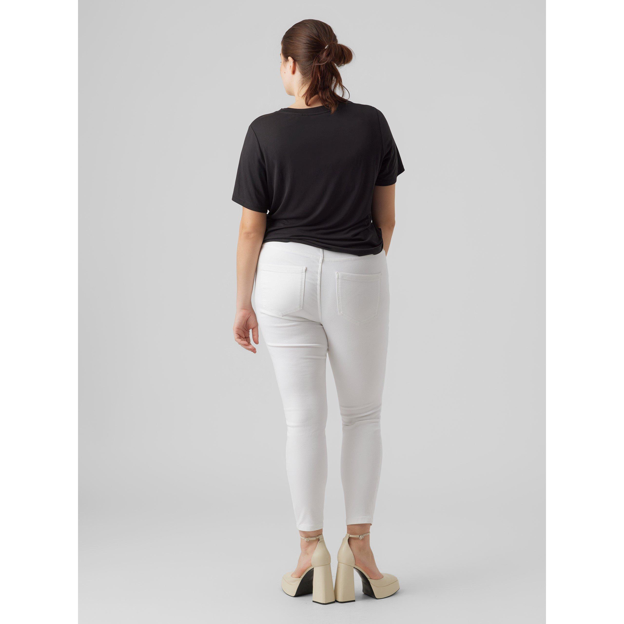 Bright White - Vero Moda Curve - VMPhia Skinny Jeans - 3