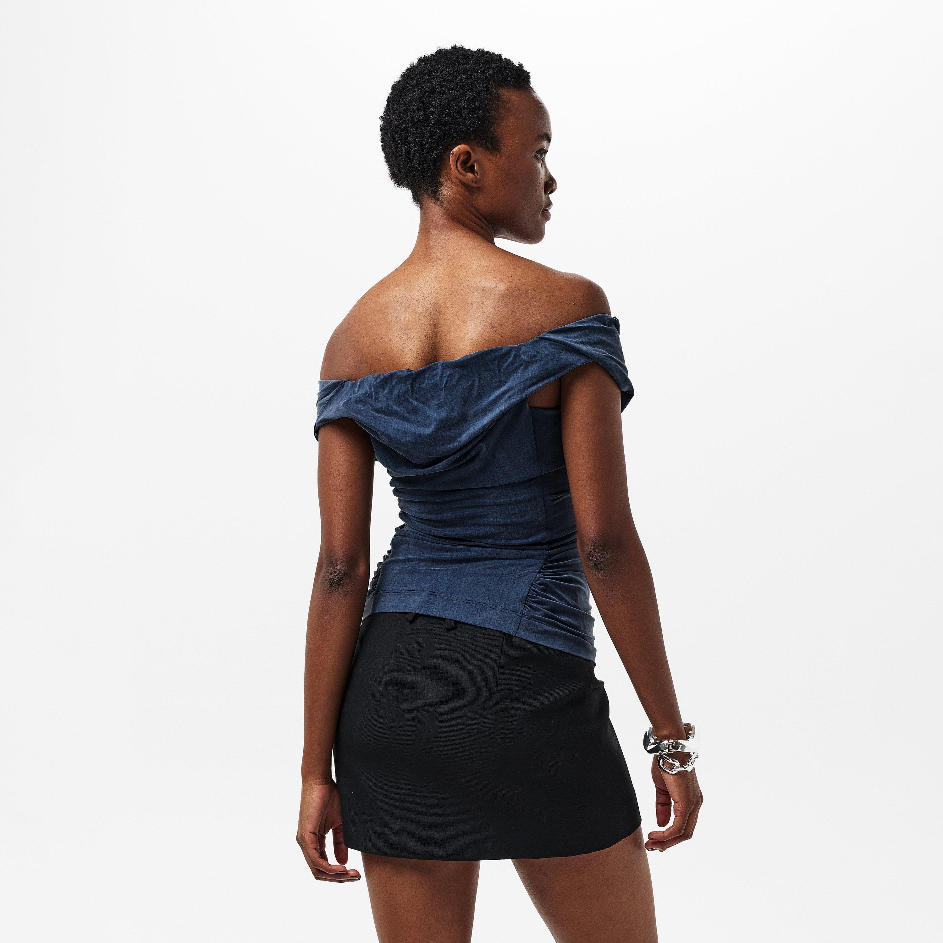 Navy - Vivienne Westwood - Women's Ginnie Top Vest - 4