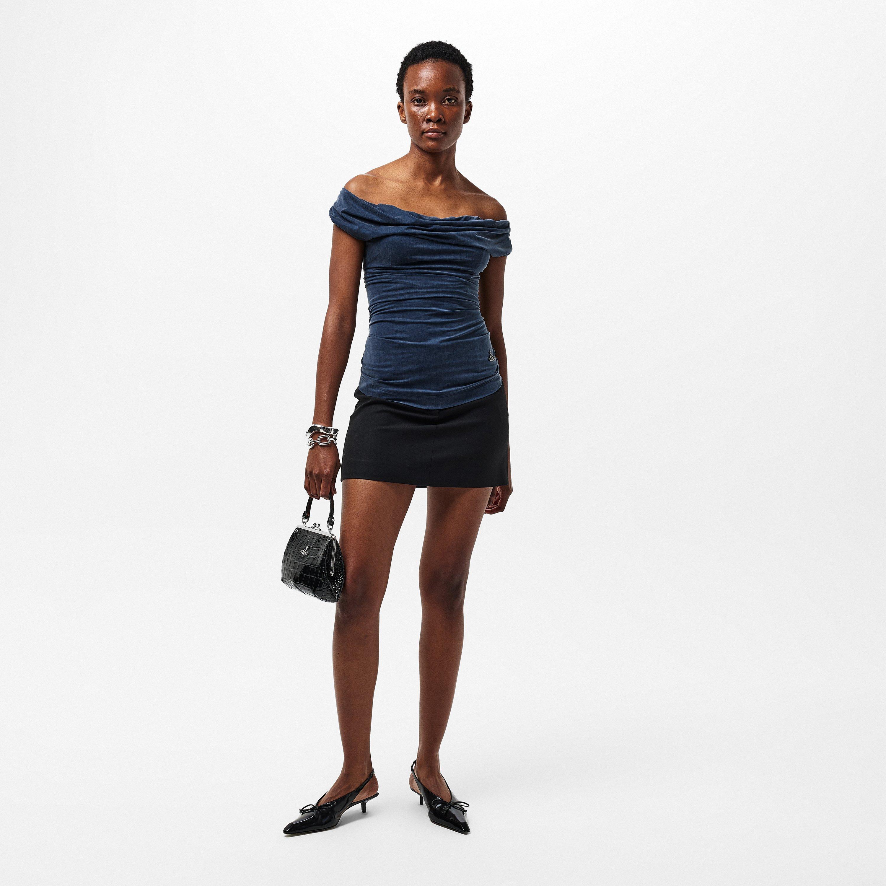 Navy - Vivienne Westwood - Women's Ginnie Top Vest - 6