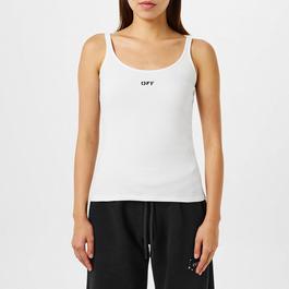 Off White Scoop Tank Ld99