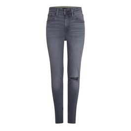 Levis 721 Split Hem Skinny Jeans