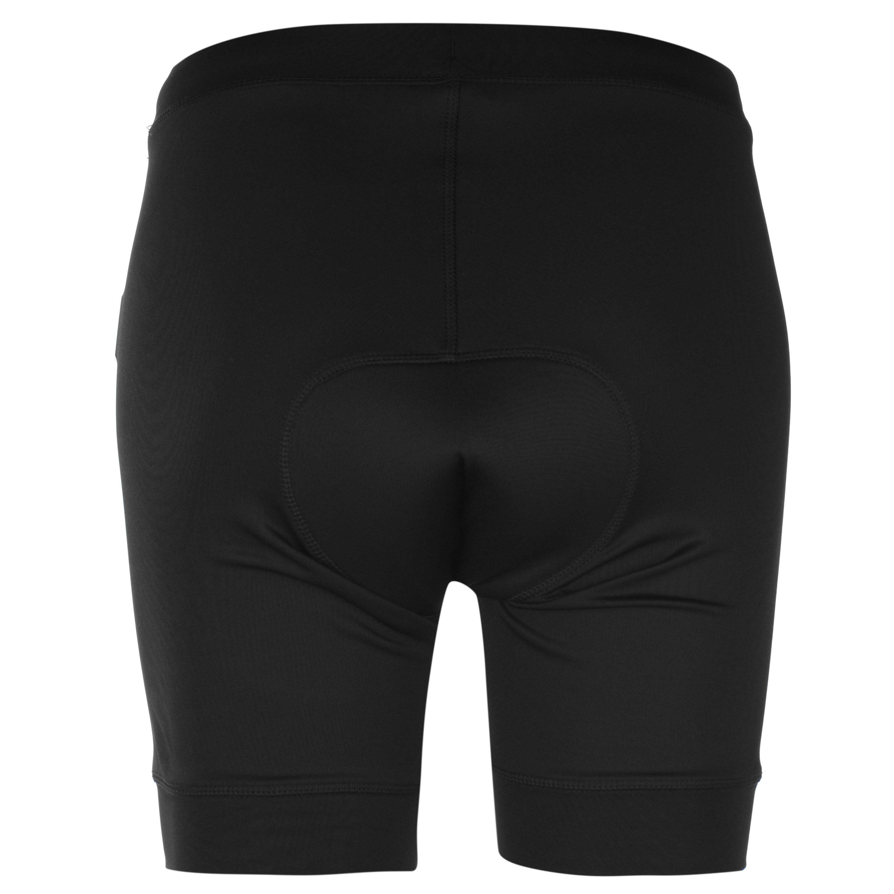 Short de cyclisme rembourré Muddyfox noir/vert grande Short de cyclisme rembourré Muddyfox noir/vert grande