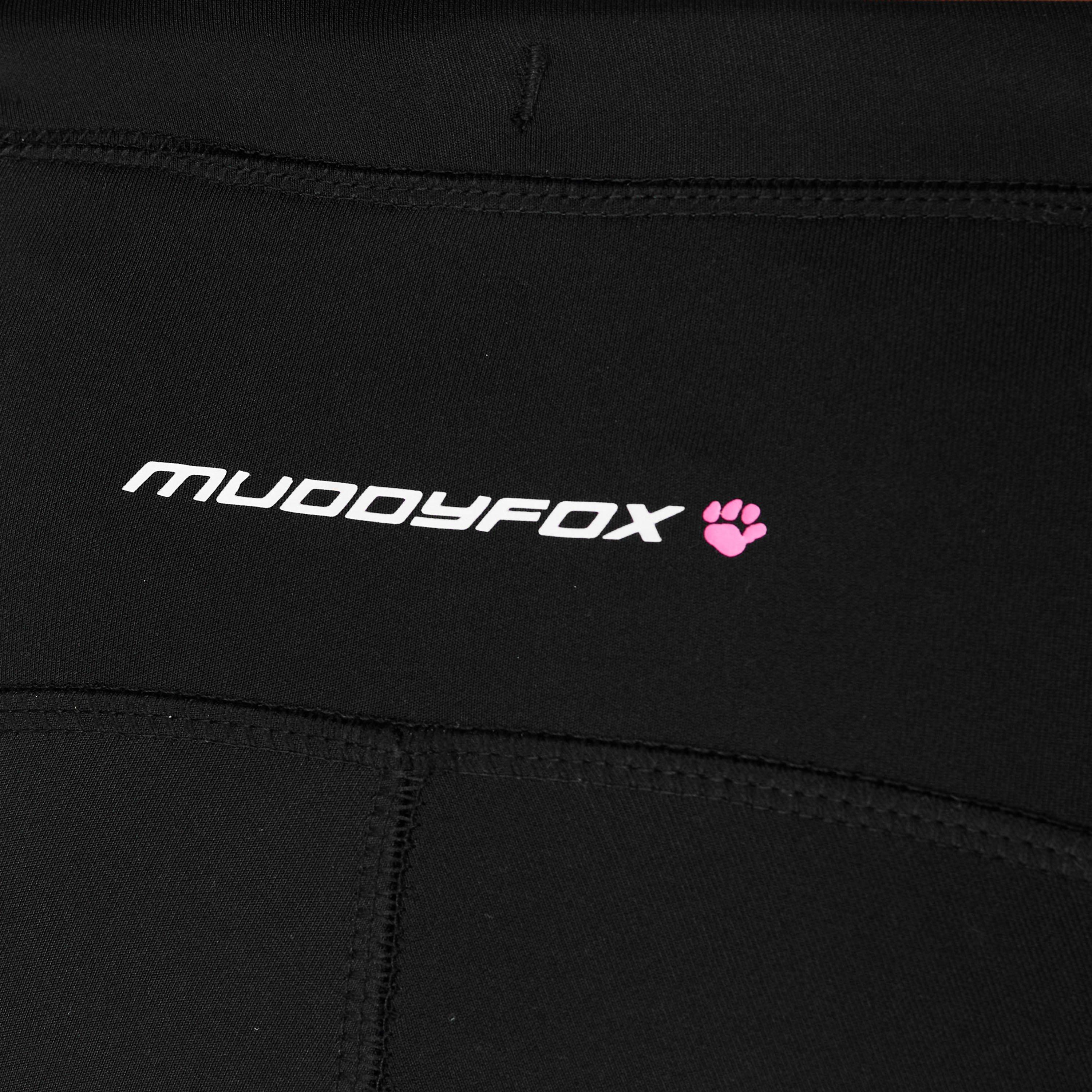 Black - Muddyfox - Cycle Padded Capri Shorts Ladies - 5