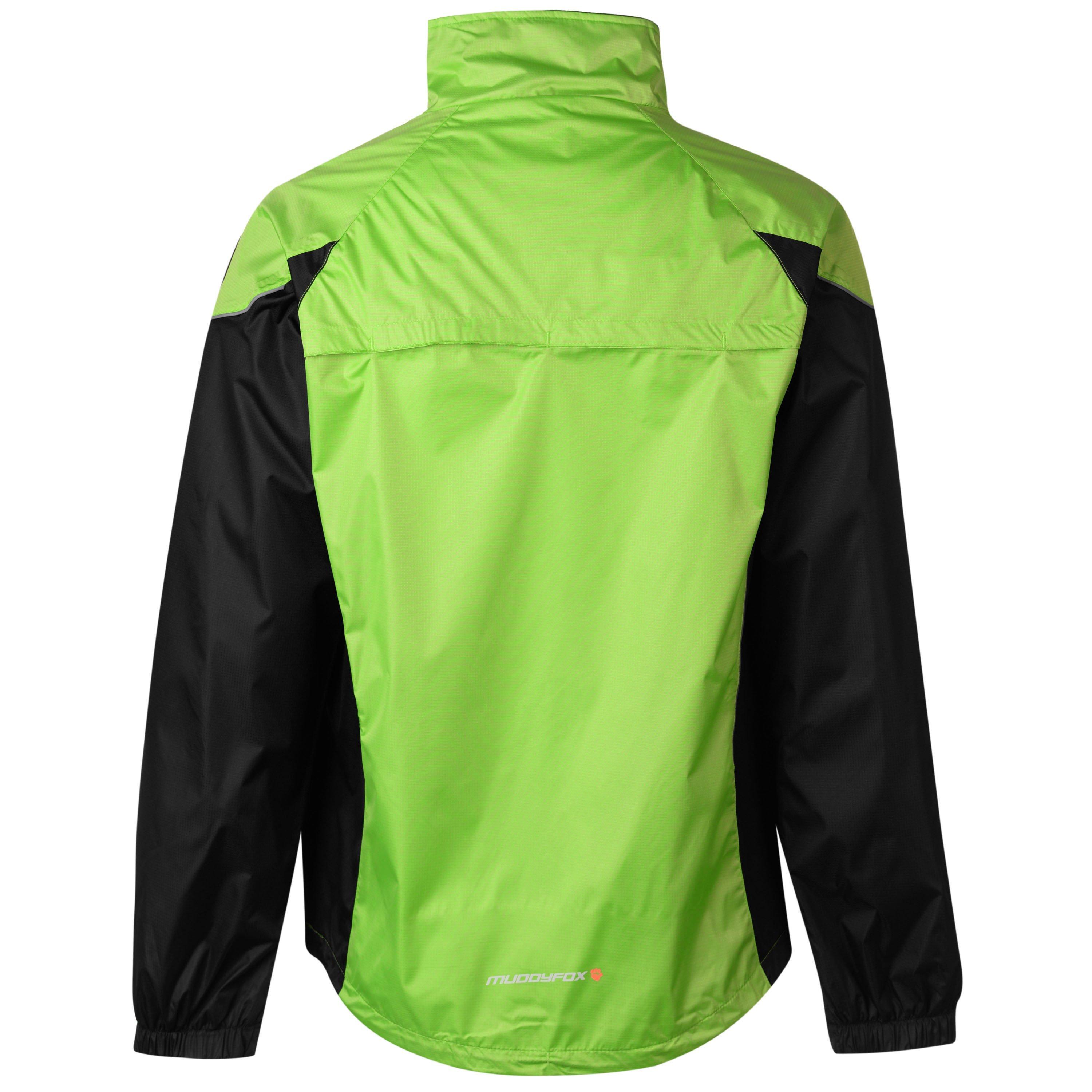 Fluo Green - Muddyfox - Cycle Long Sleeve Softshell Jacket - 2