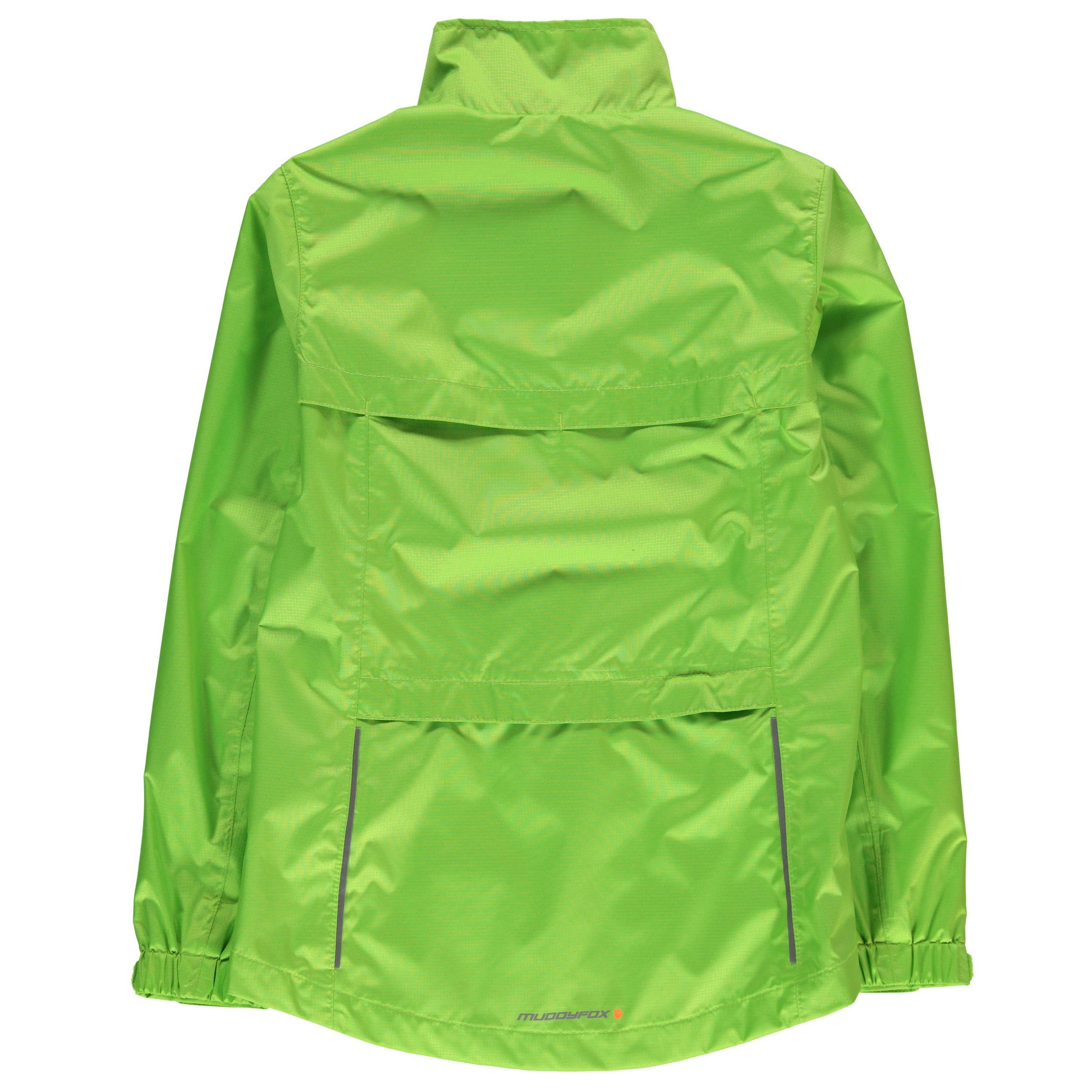 Vert fluo - Muddyfox - Cycling Long Sleeve Reflective Softshell Jacket - 2