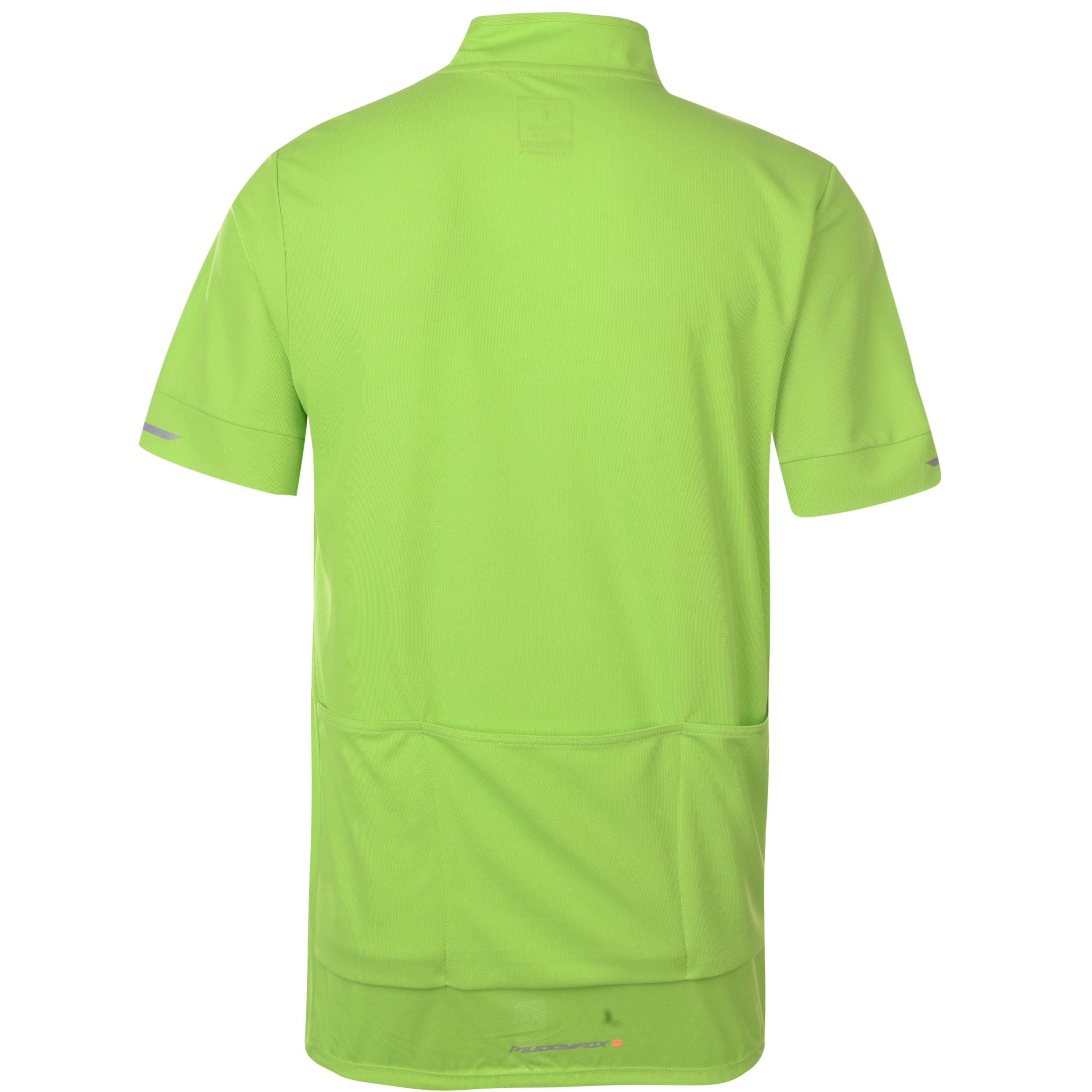 Grøn/Sort - Muddyfox - Cycling Short Sleeve Jersey Mens - 2