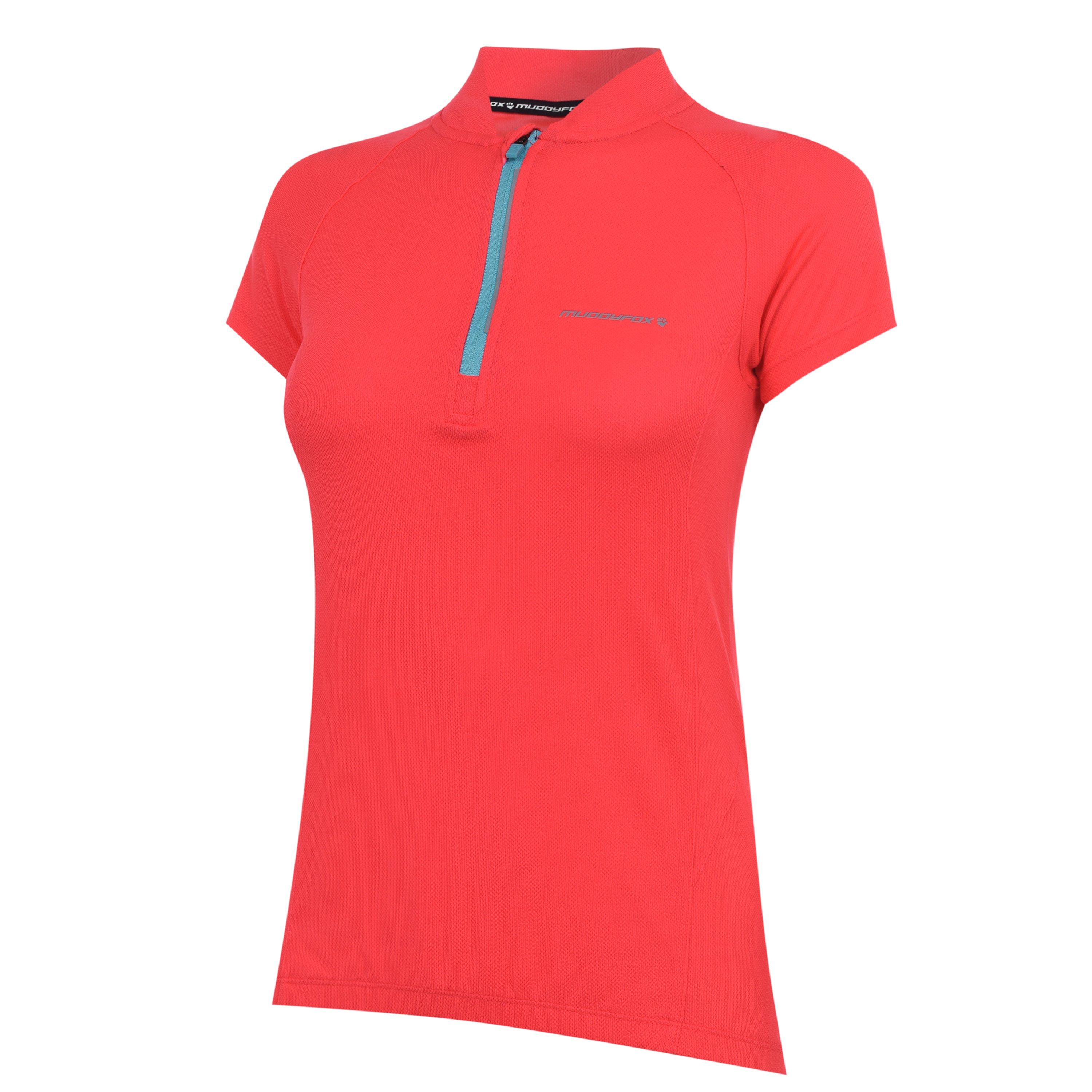 Coral/Blanco - Muddyfox - Cycling Short Sleeve Jersey Ladies - 3