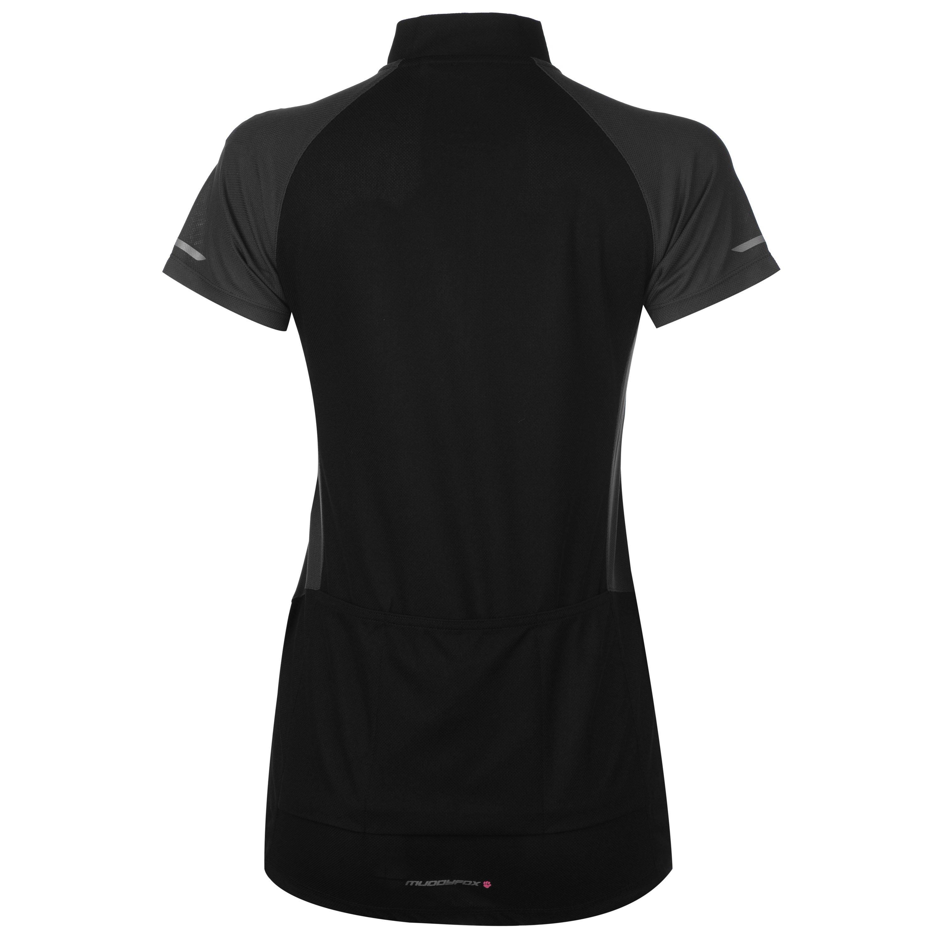 Black/Pink - Muddyfox - Cycling Short Sleeve Jersey Ladies - 8