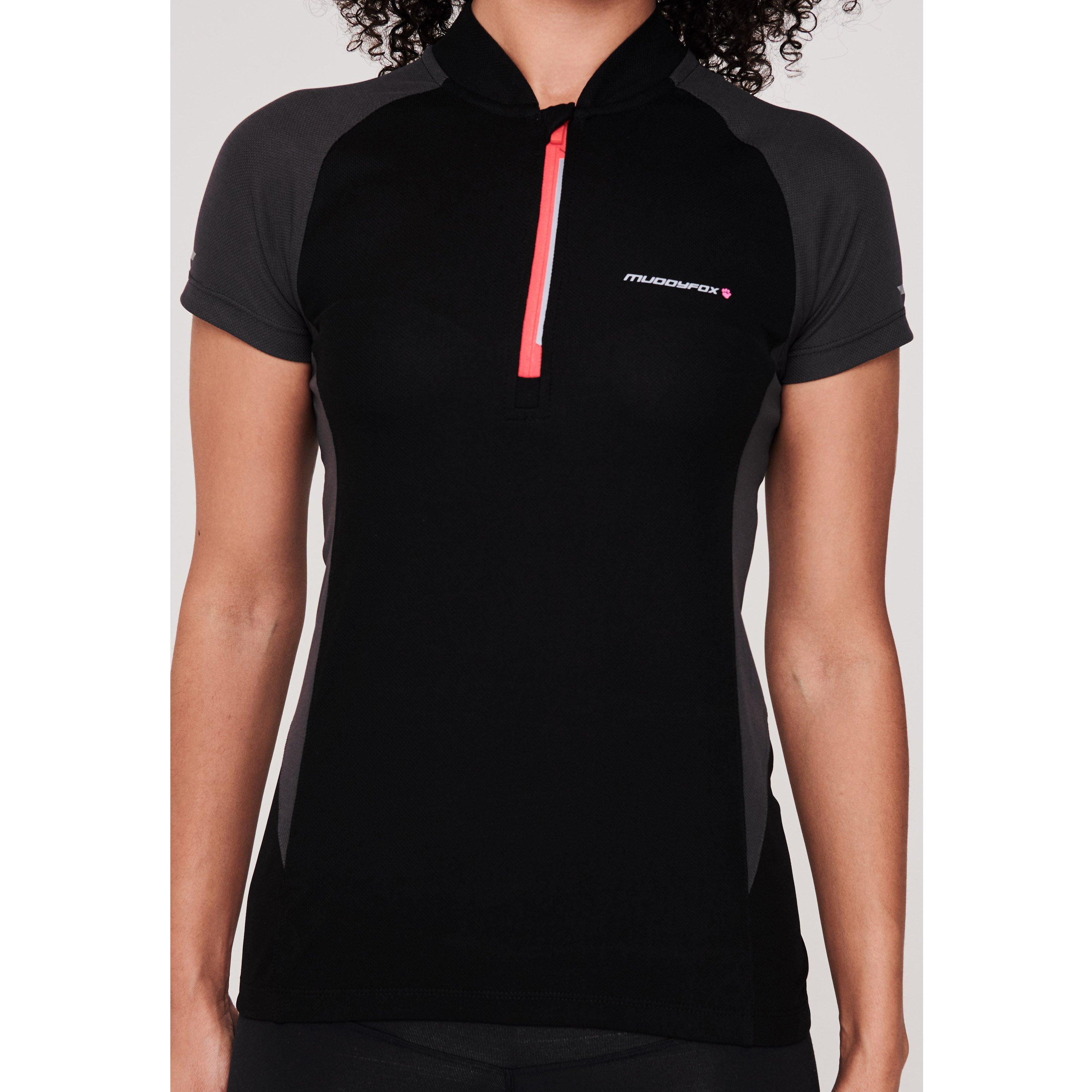 Black/Pink - Muddyfox - Cycling Short Sleeve Jersey Ladies - 4