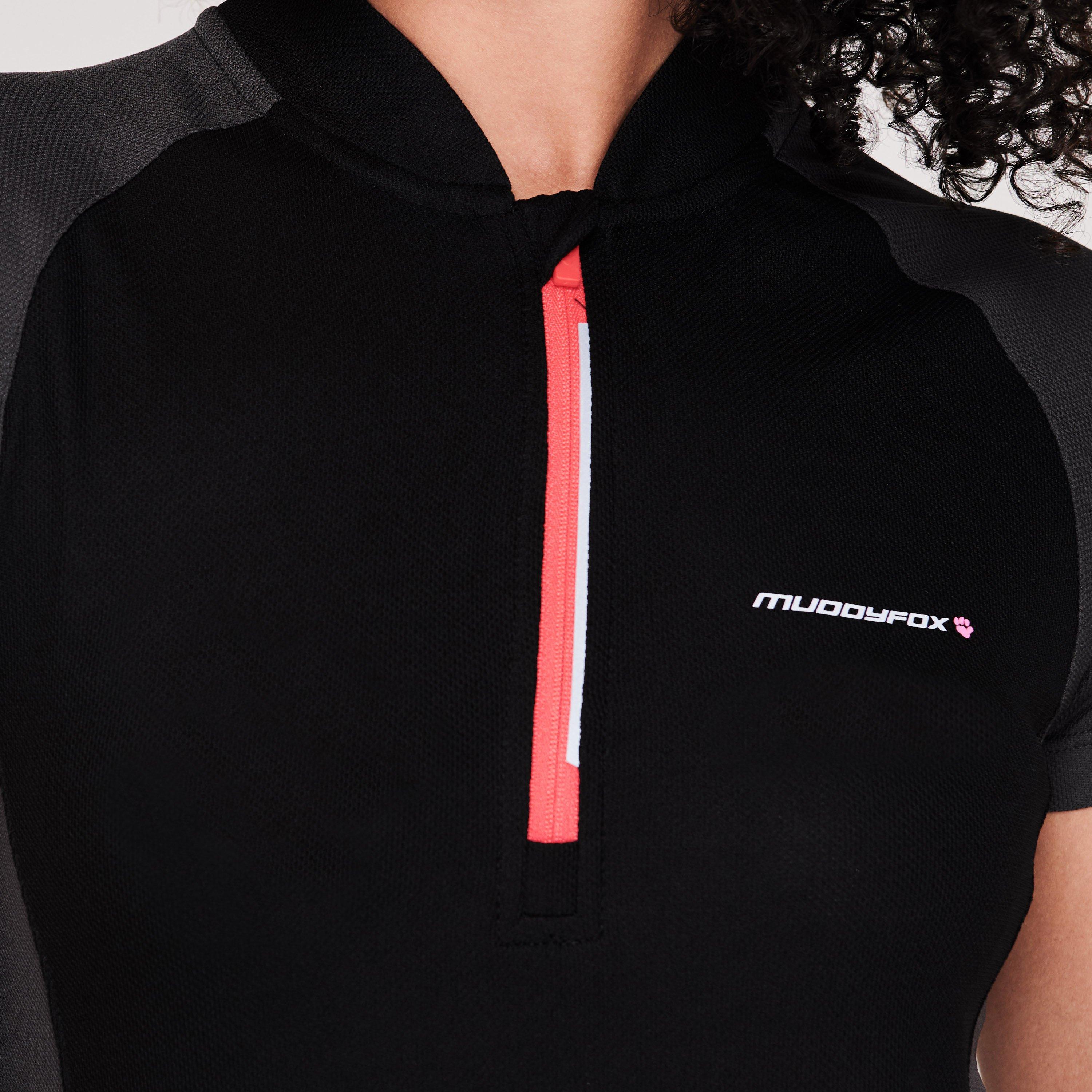 Black/Pink - Muddyfox - Cycling Short Sleeve Jersey Ladies - 5