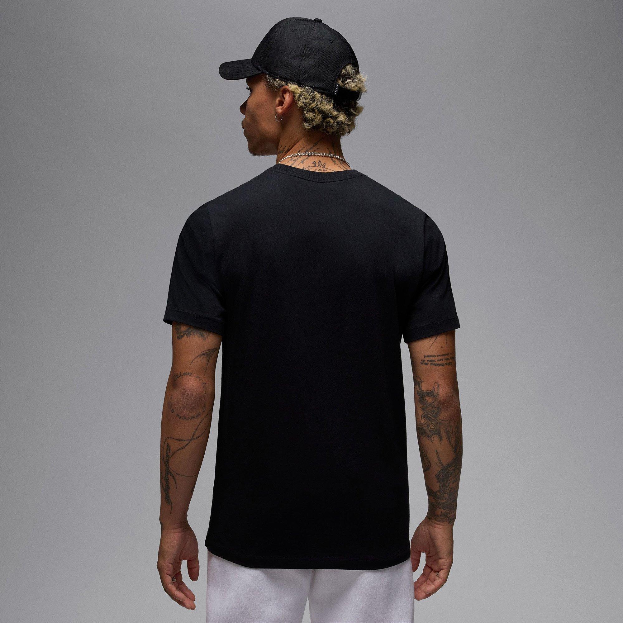 Blk/Gym Red - Nike - Nike Jordan Mens T-Shirt - 2