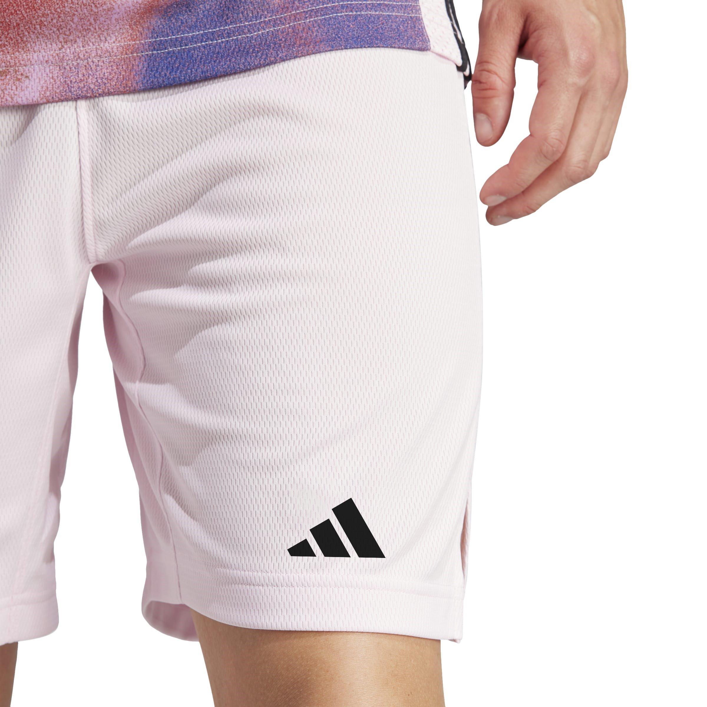 Clear Pink - adidas - HEAT.RDY Basketball Shorts Mens - 5