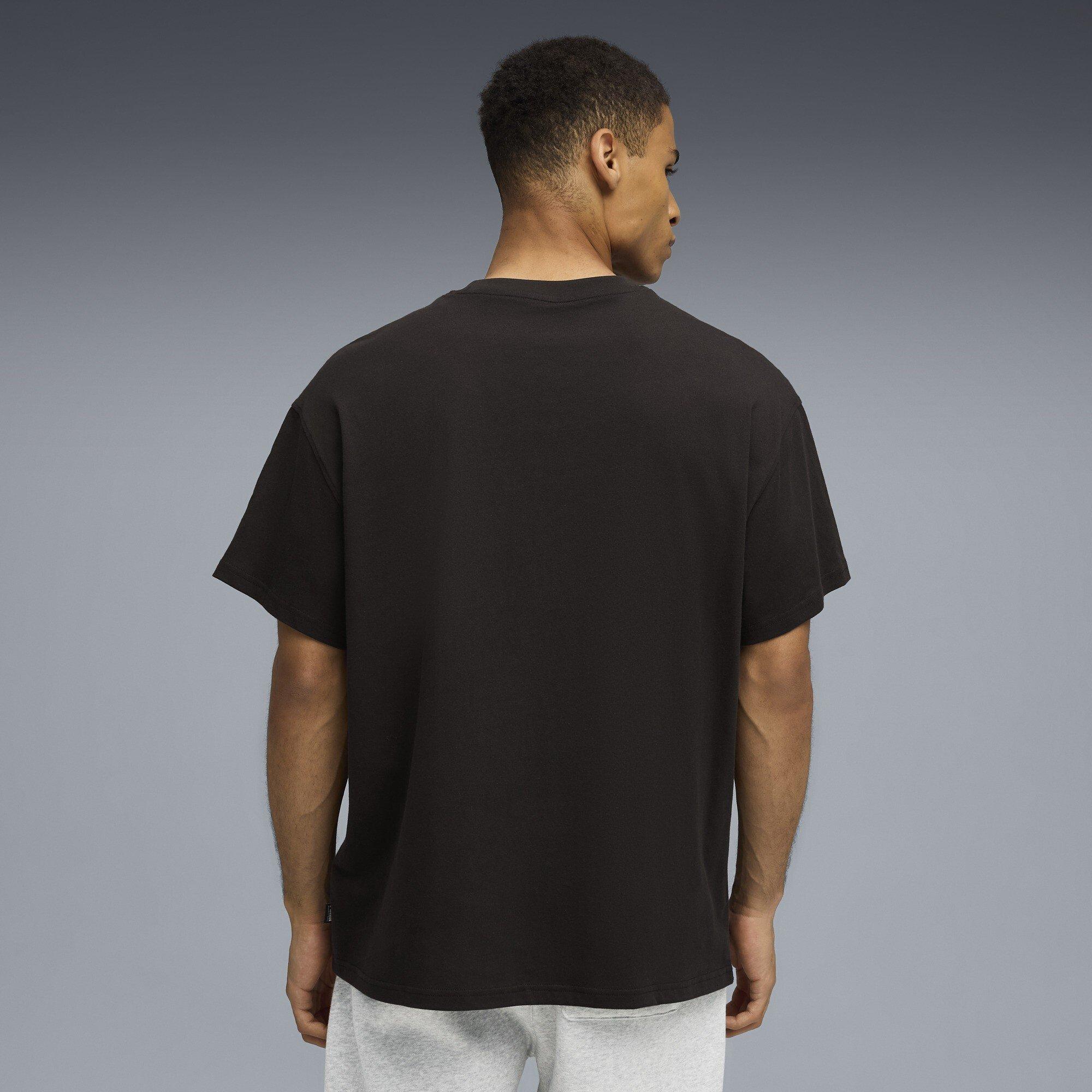 Zwart - Puma - Men's Hooptopia Break Fast Short Sleeve Performance T-Shirt - 4