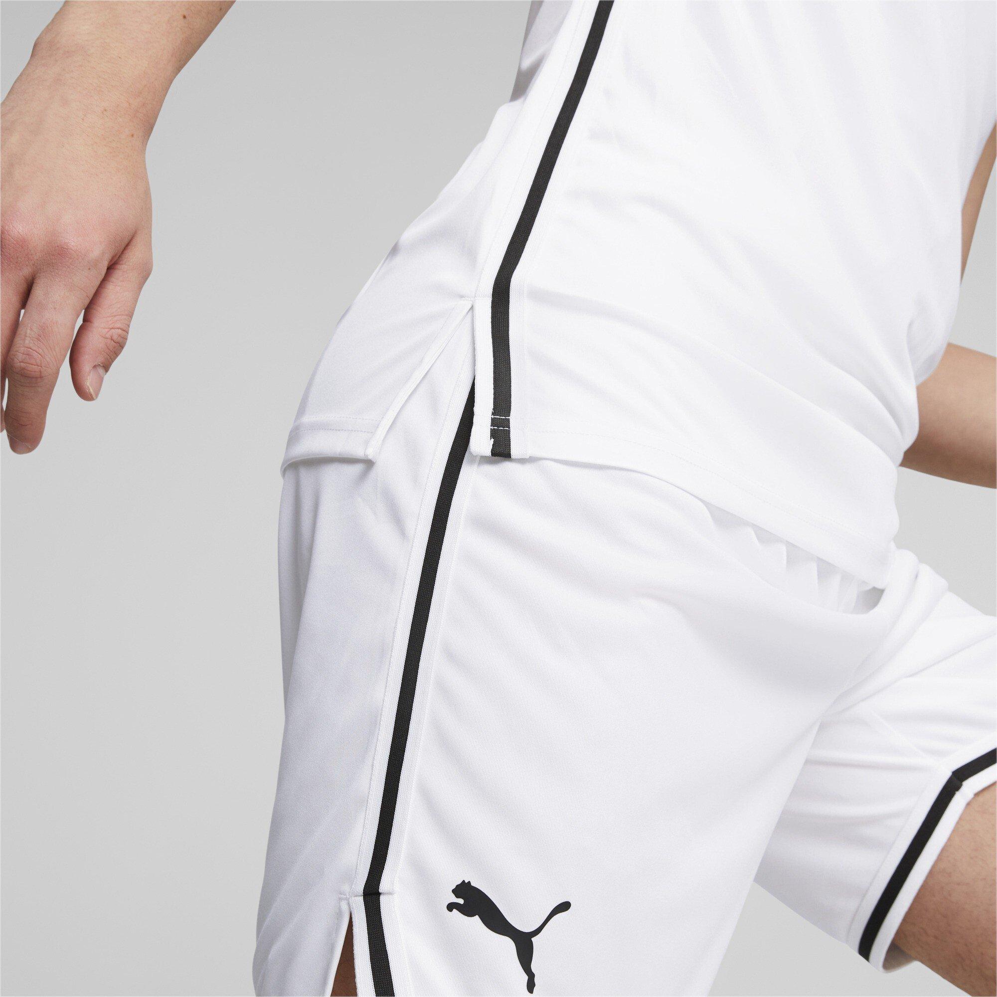 Branco - Puma - Men's Hoops Team Game Performance Basketball Jersey - 4
