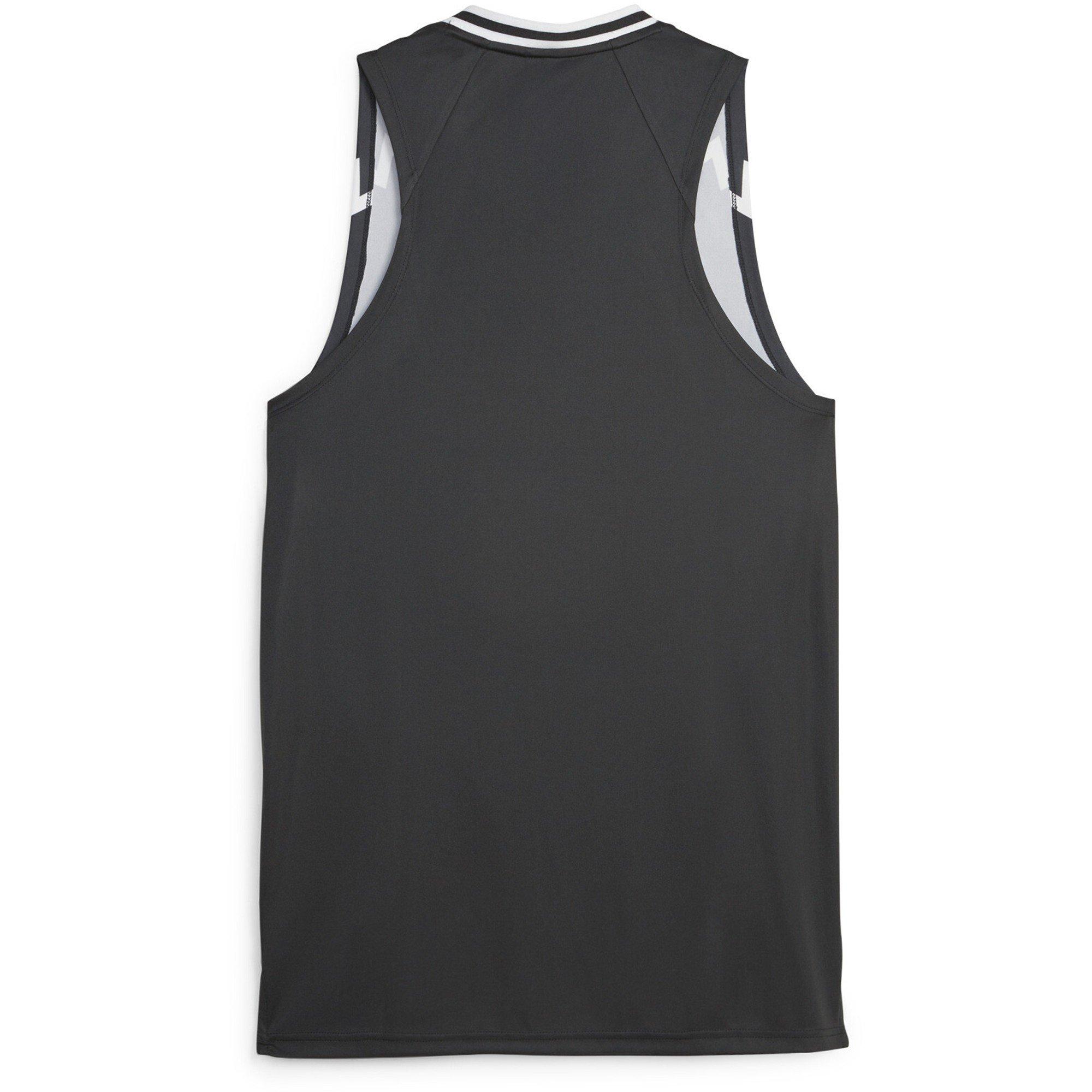 Black - Puma - Men's Hoops Team Game Performance Basketball Jersey - 2