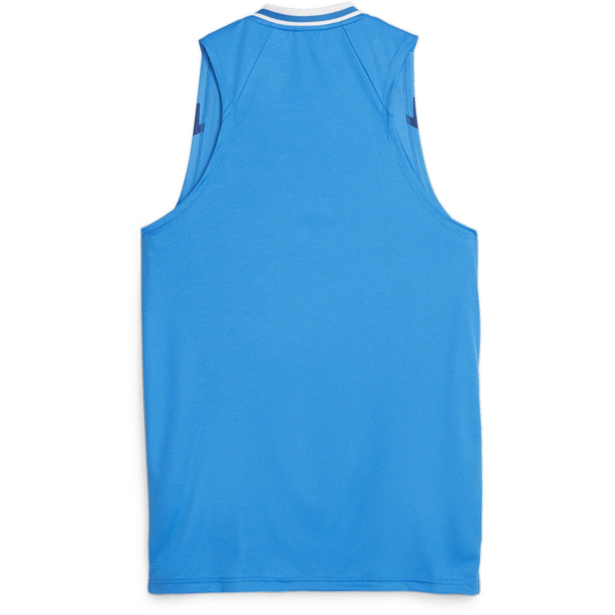 Electric Blue - Puma - Men's Hoops Team Game Performance Basketball Jersey - 2