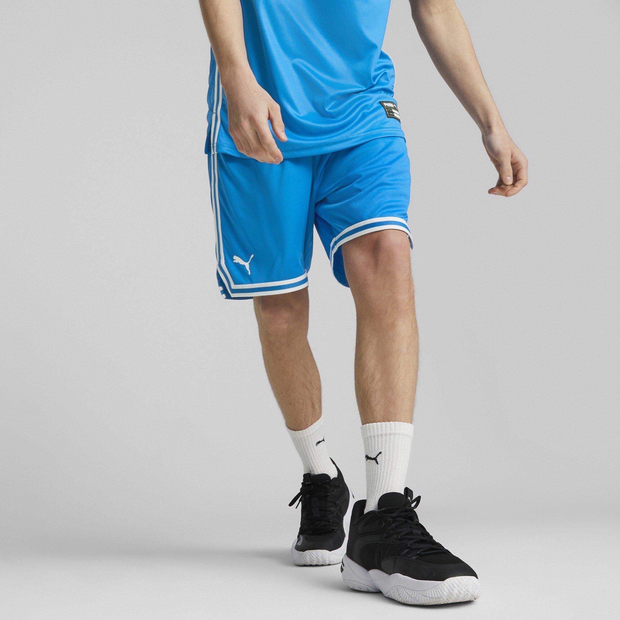 Elec Blue - Puma - Men's Hoops Team Game Basketball Shorts - 3