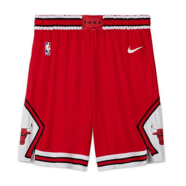Taureaux - Nike - Miami Heat Icon Edition Men's  NBA Swingman Shorts - 3