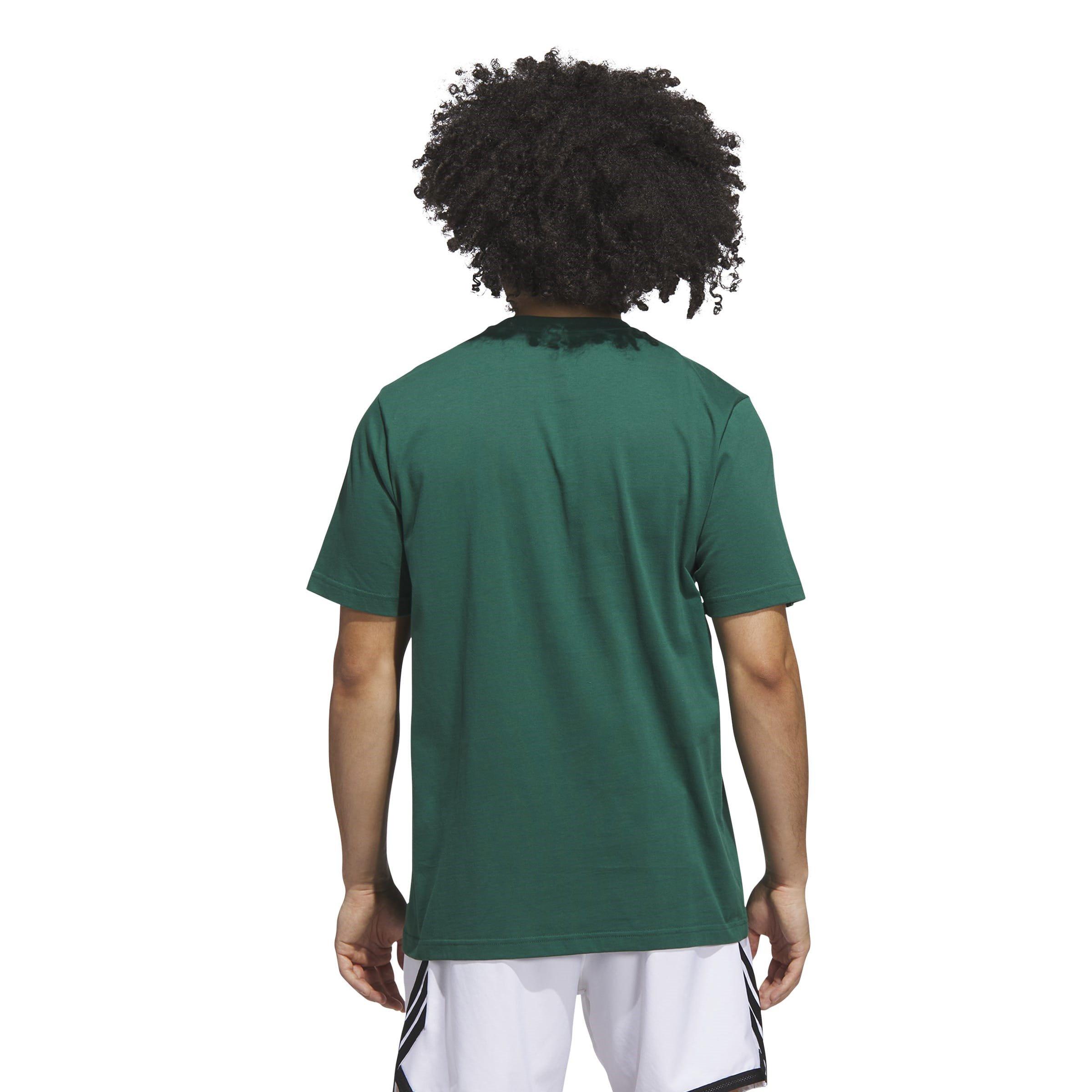 Team Dark Green - adidas - Got Your Back Mens Graphic T-Shirt - 3