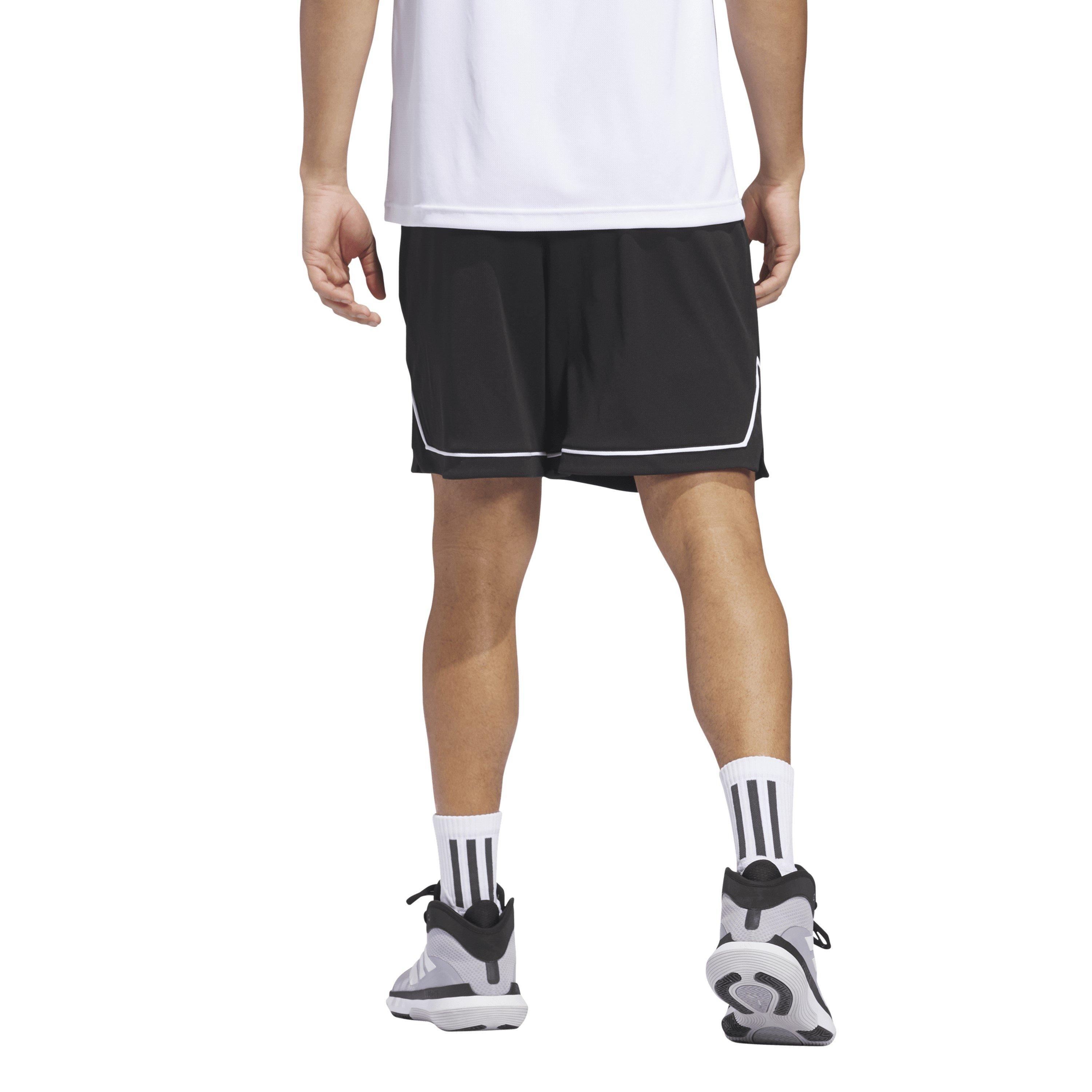 Black/White - adidas - Bos Basketball Shorts - 3