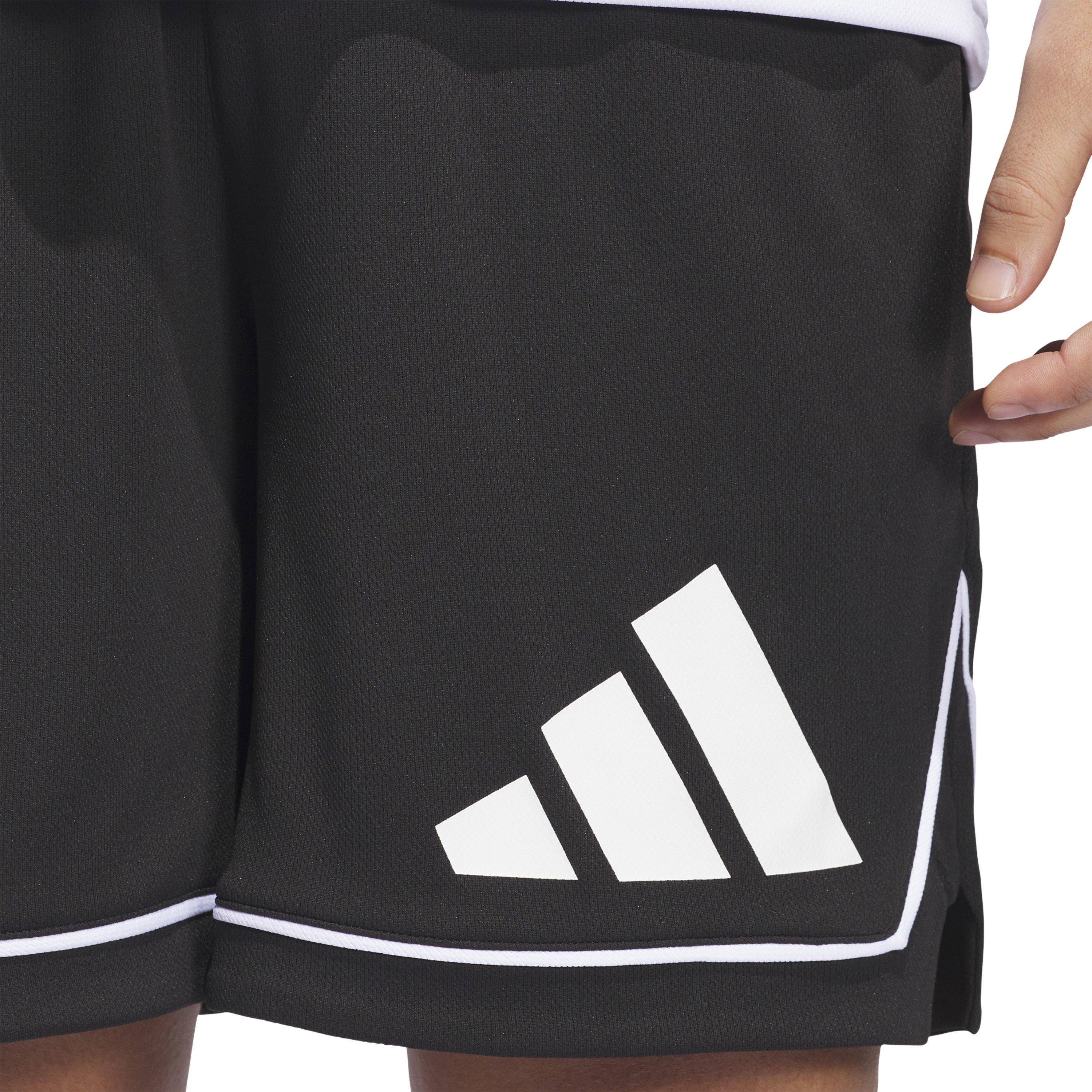 Black/White - adidas - Bos Basketball Shorts - 4