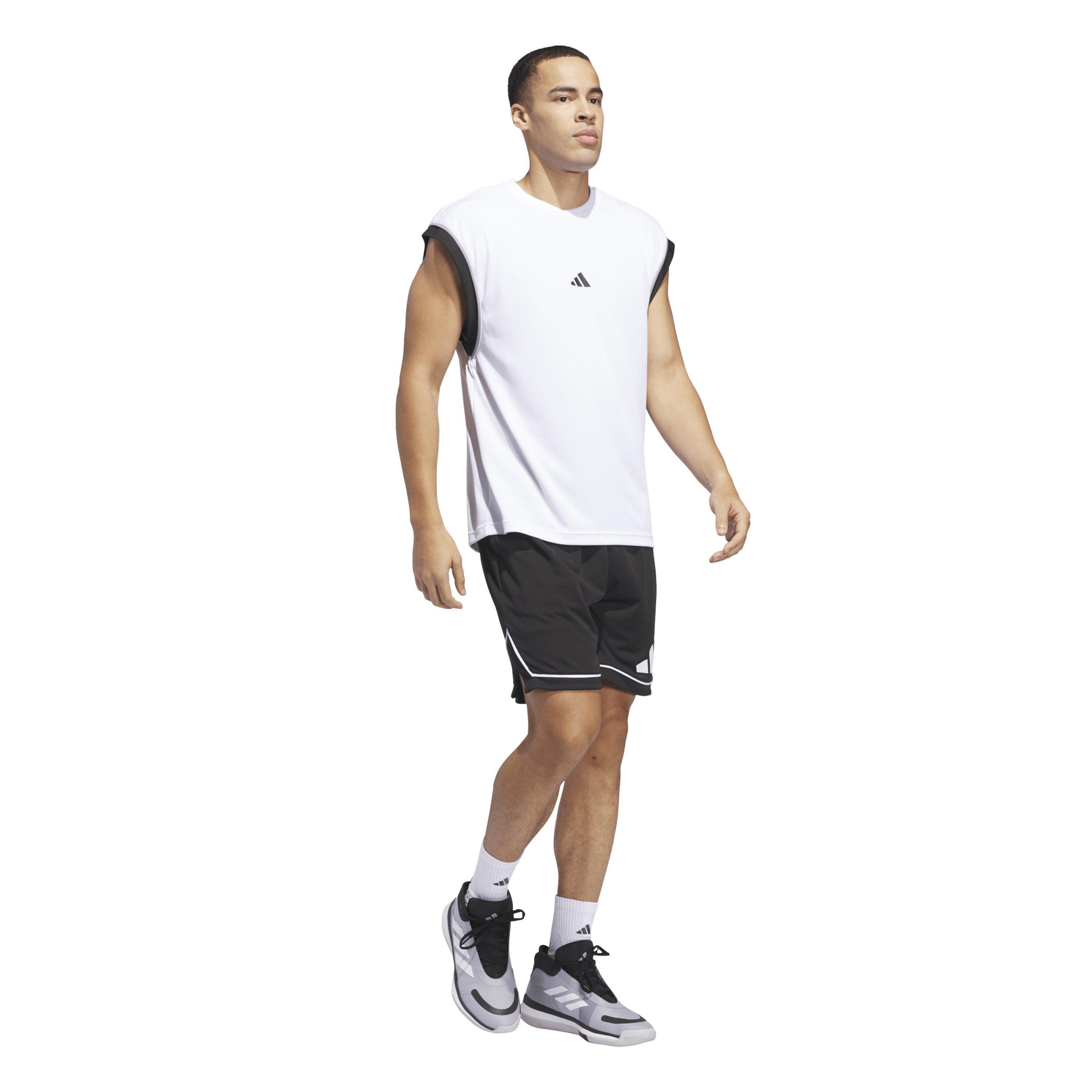Black/White - adidas - Bos Basketball Shorts - 6