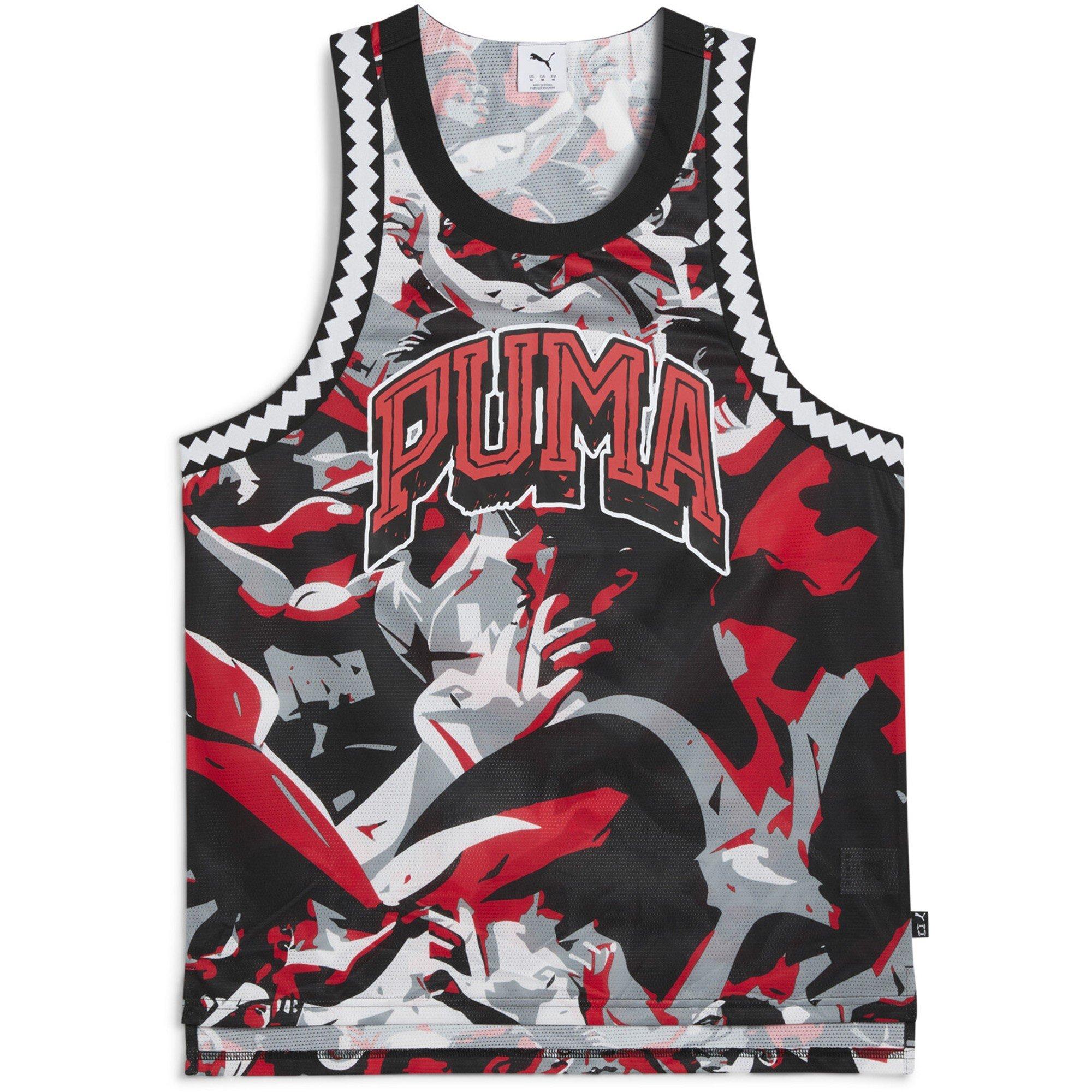 Puma Men's Performance Basketball Jersey - Foralltime - S