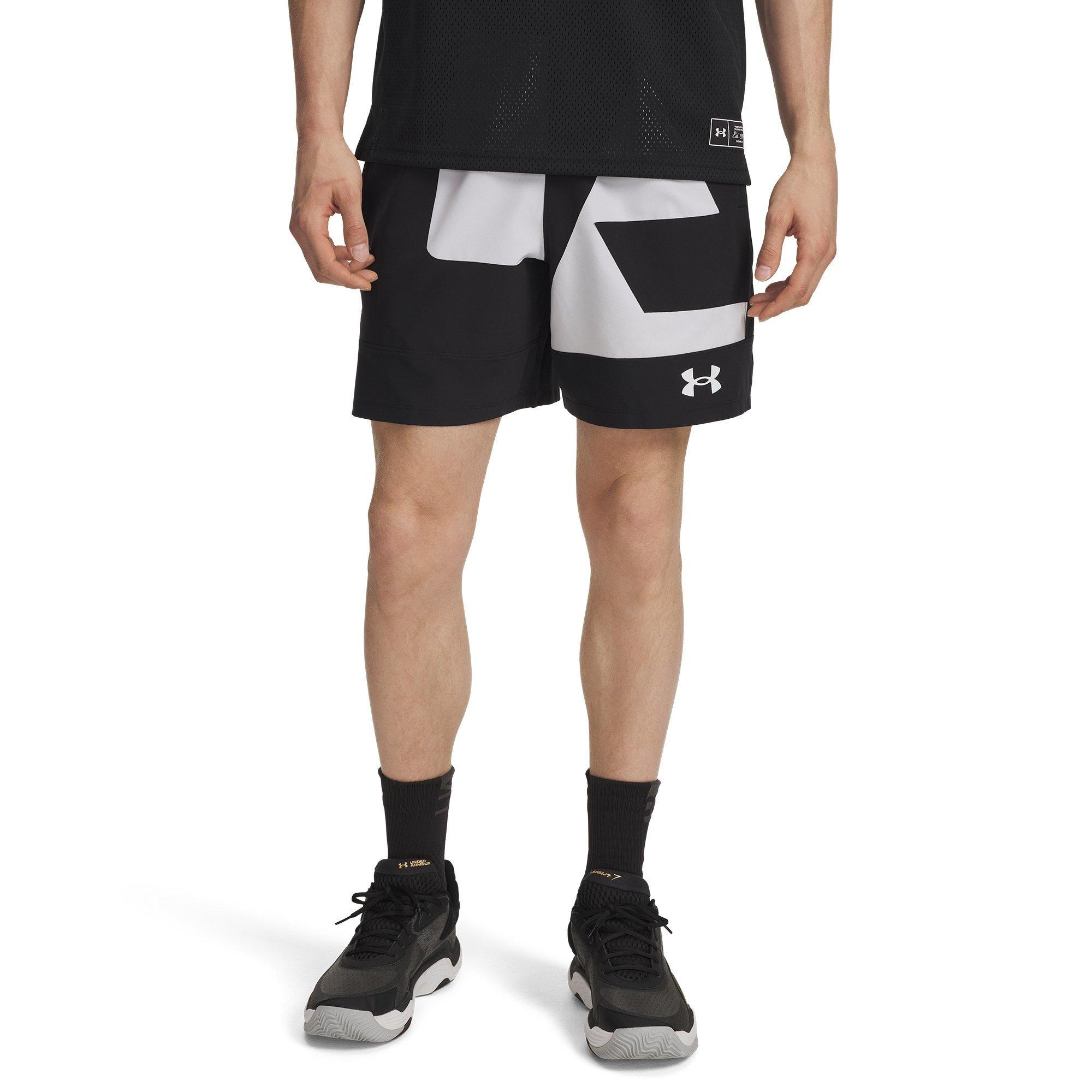 Black - Under Armour - Zone Basketball Shorts - 2