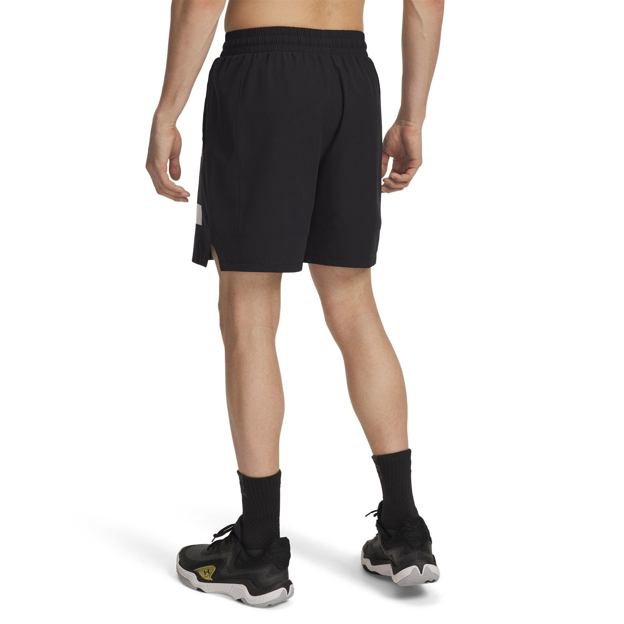 Black - Under Armour - Zone Basketball Shorts - 3