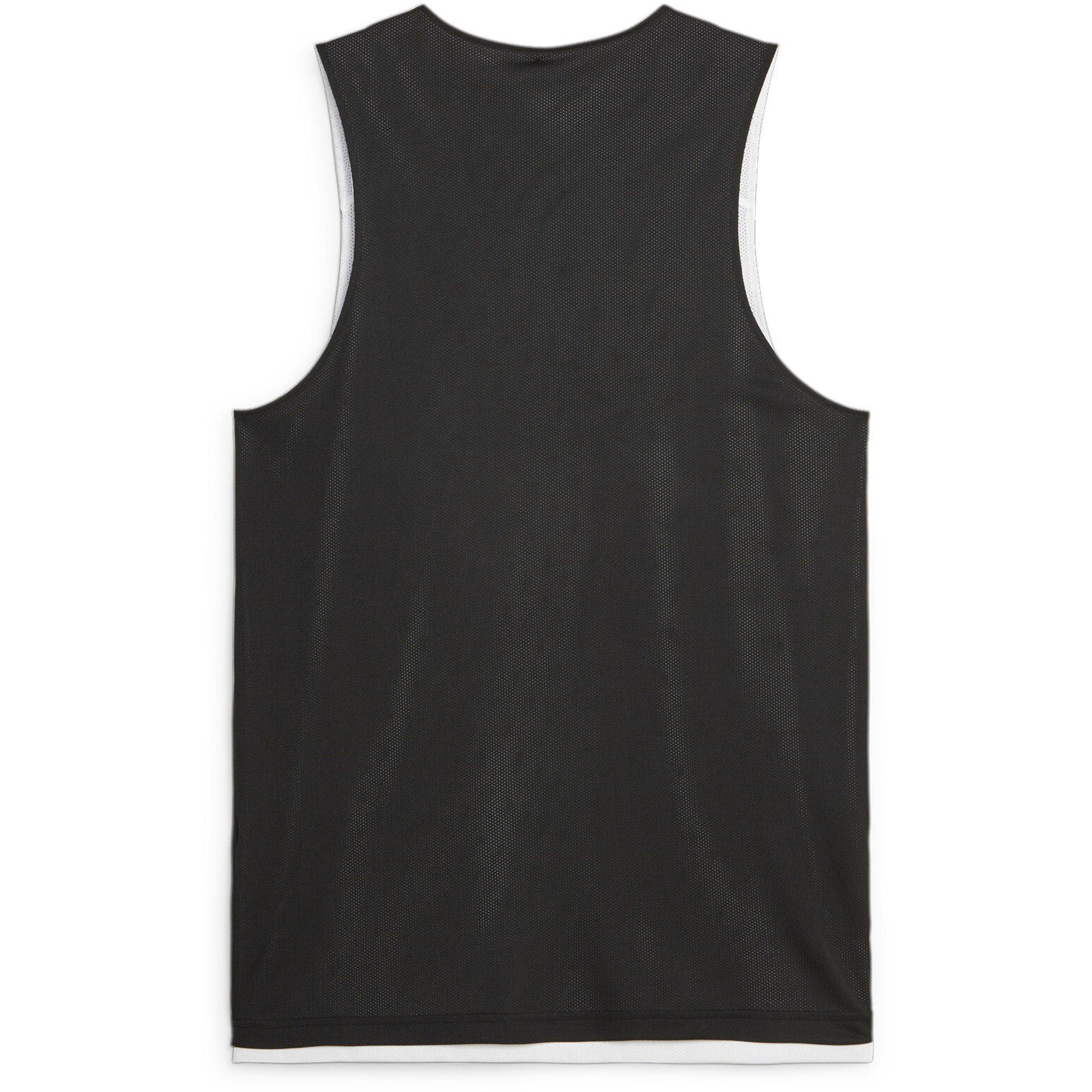 Black - Puma - Men's Hoops Team Reverse Practice Performance Basketball Jersey - 2