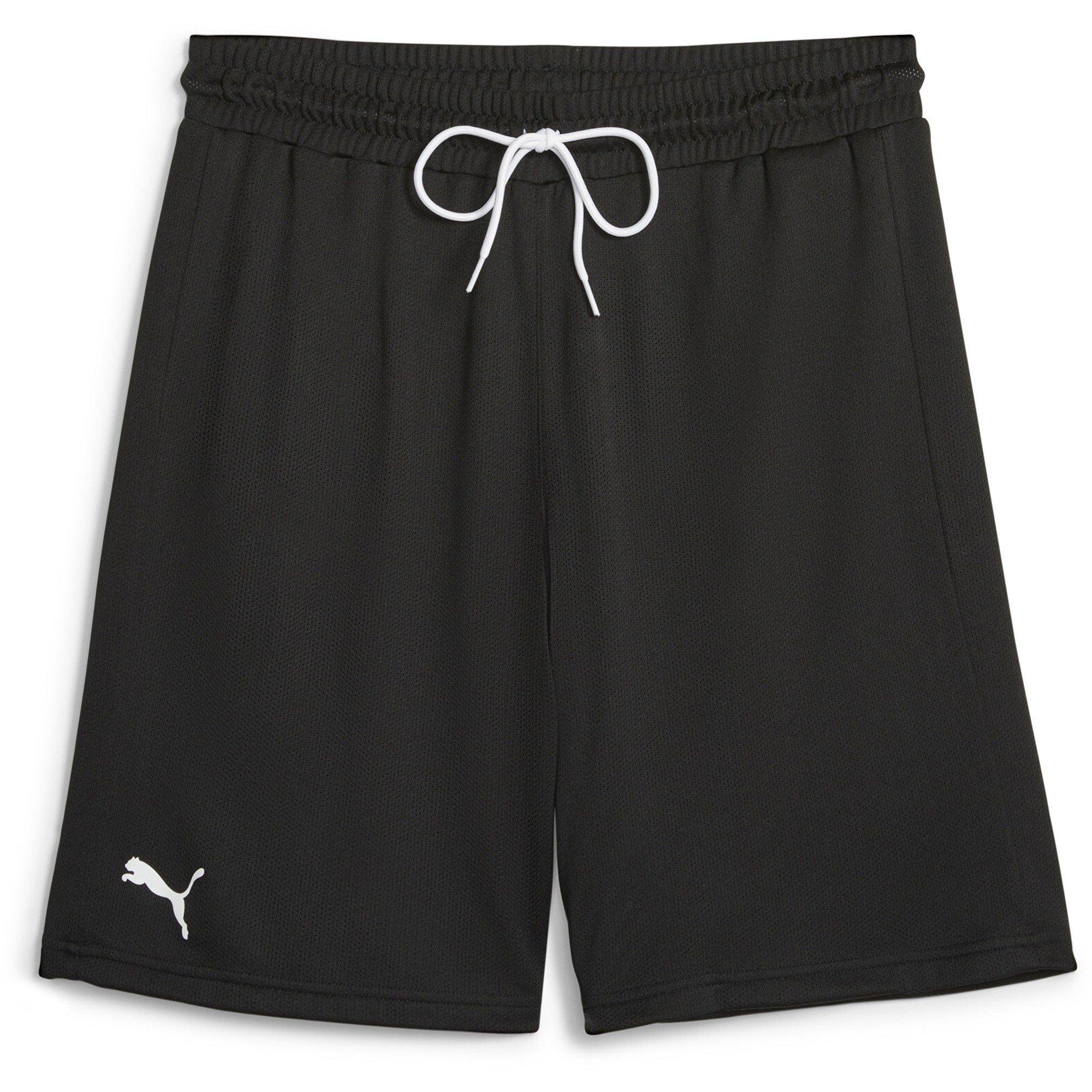 Puma Men's Hoops Team Practice Basketball Shorts - Black - M