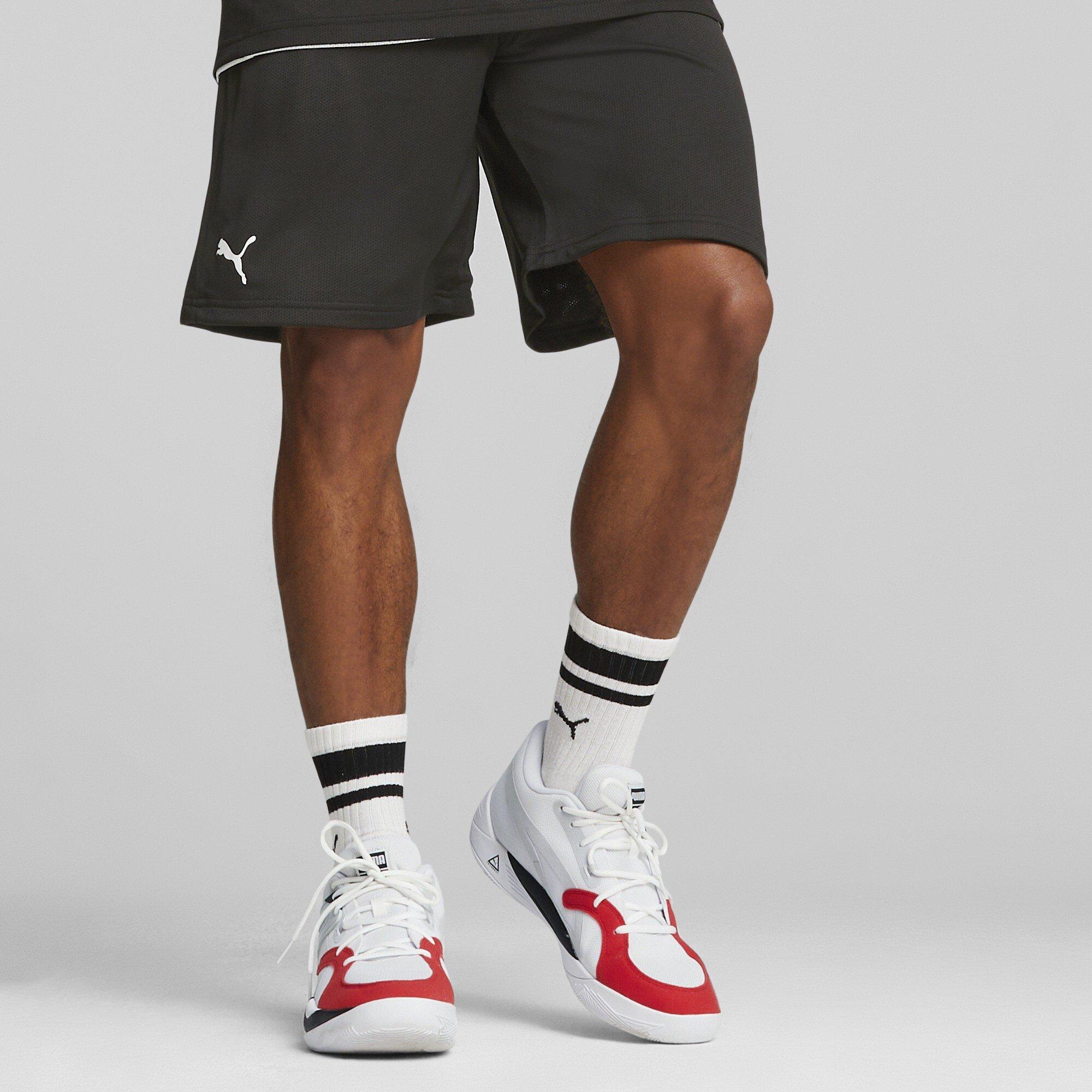 Black - Puma - Men's Hoops Team Practice Basketball Shorts - 3