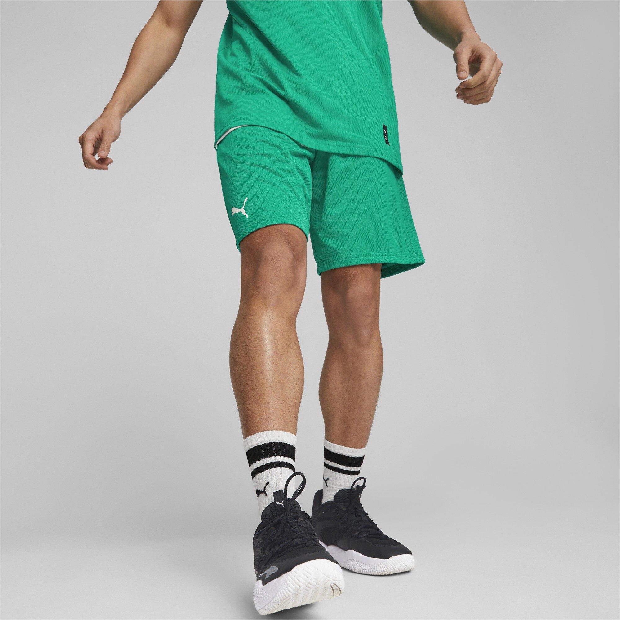 Pfeffergrün - Puma - Men's Hoops Team Practice Basketball Shorts - 3
