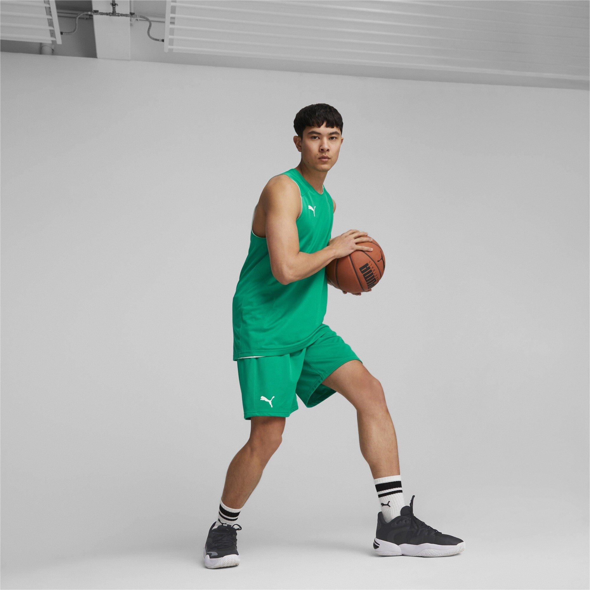 Pfeffergrün - Puma - Men's Hoops Team Practice Basketball Shorts - 5