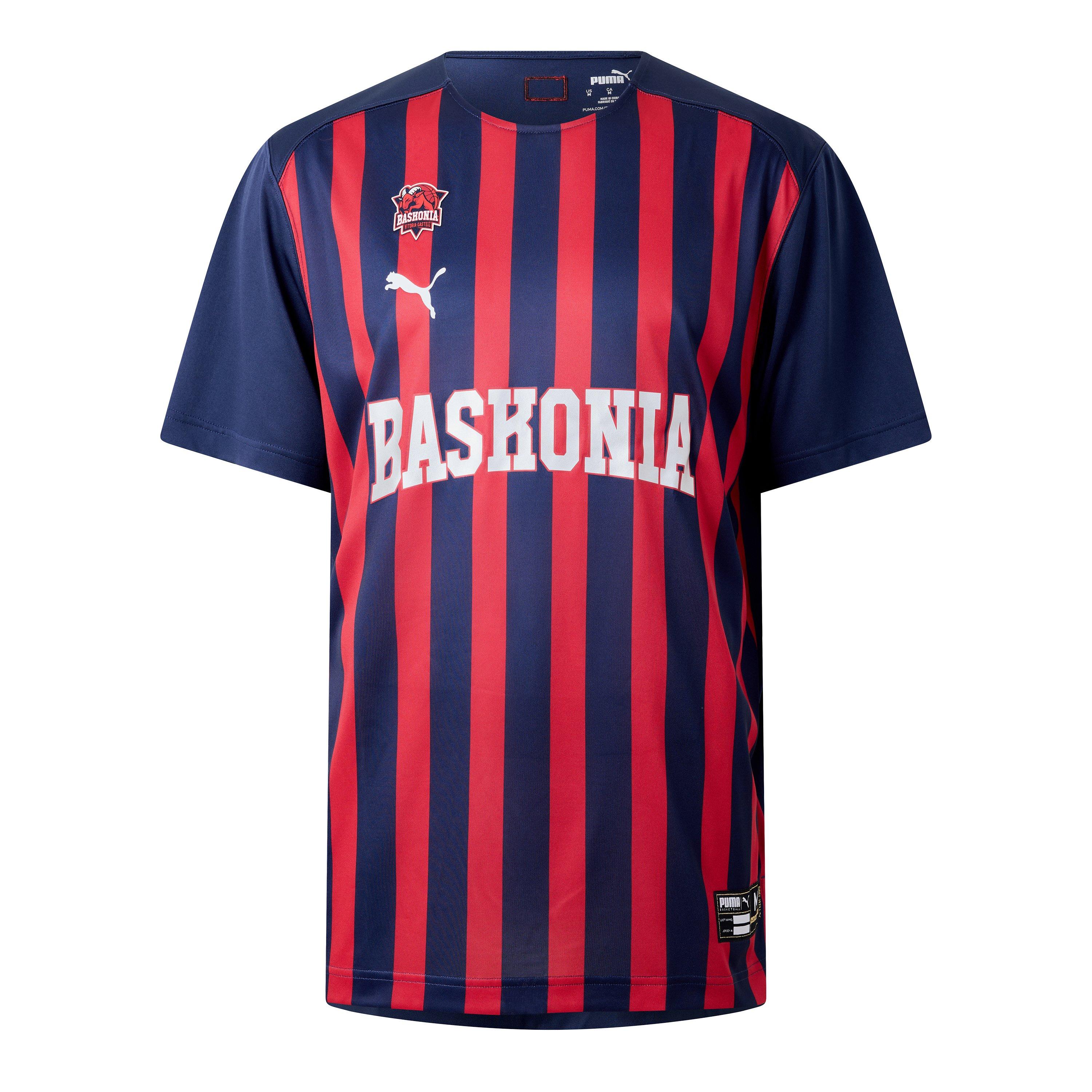 Marineblau - Puma - Men's Baskonia Short Sleeve Performance T-Shirt - 1