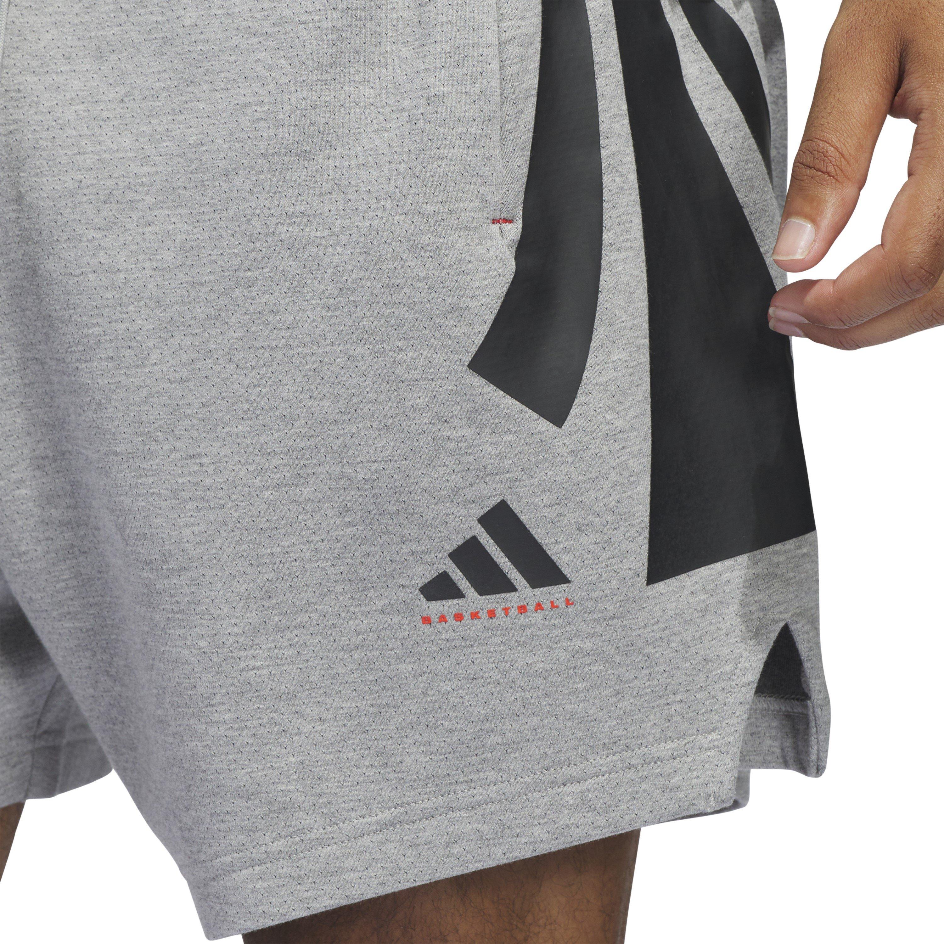 Grigio - adidas - Adi Bb Pk Short Basketball Mens - 8