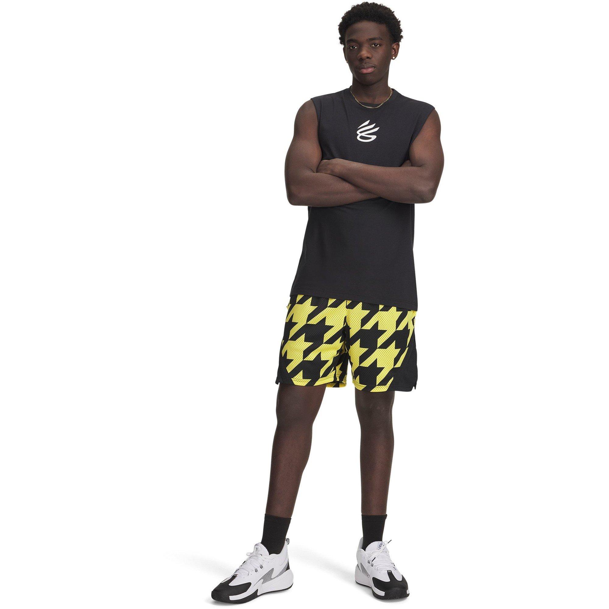Schwarz - Under Armour - UA Curry Sig Short 3 Sn99 - 4