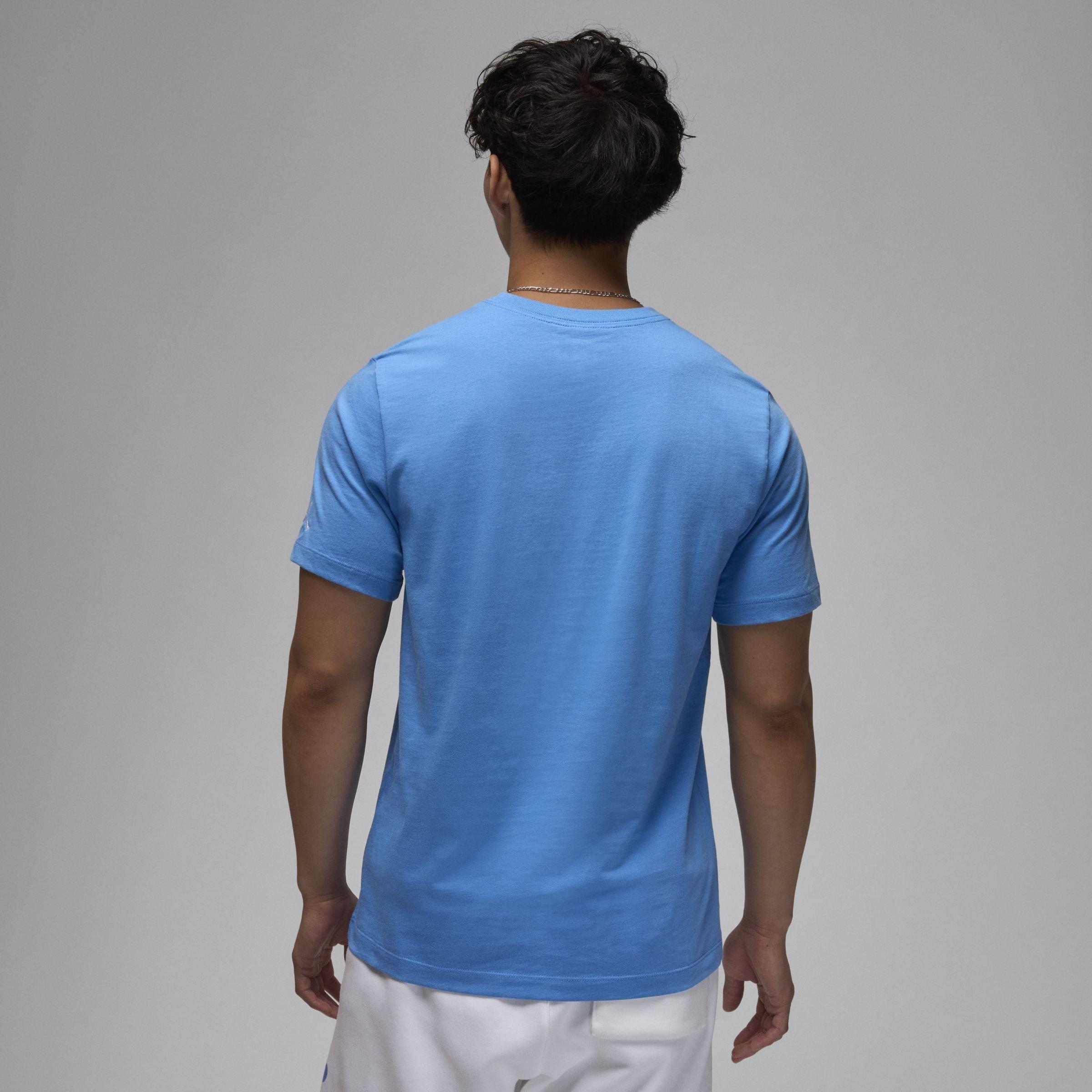 Leg.Blue/White - Nike - Jordan Air Mens T Shirt - 2