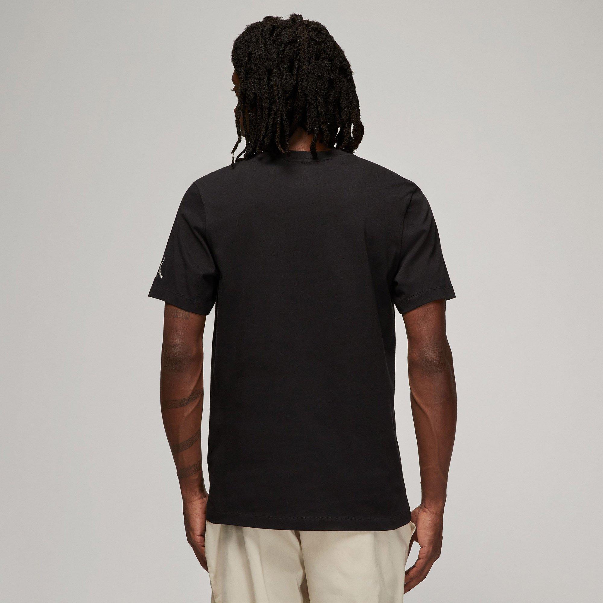 Black/Sail/Sail - Nike - Nike Jordan Air Mens T Shirt - 2