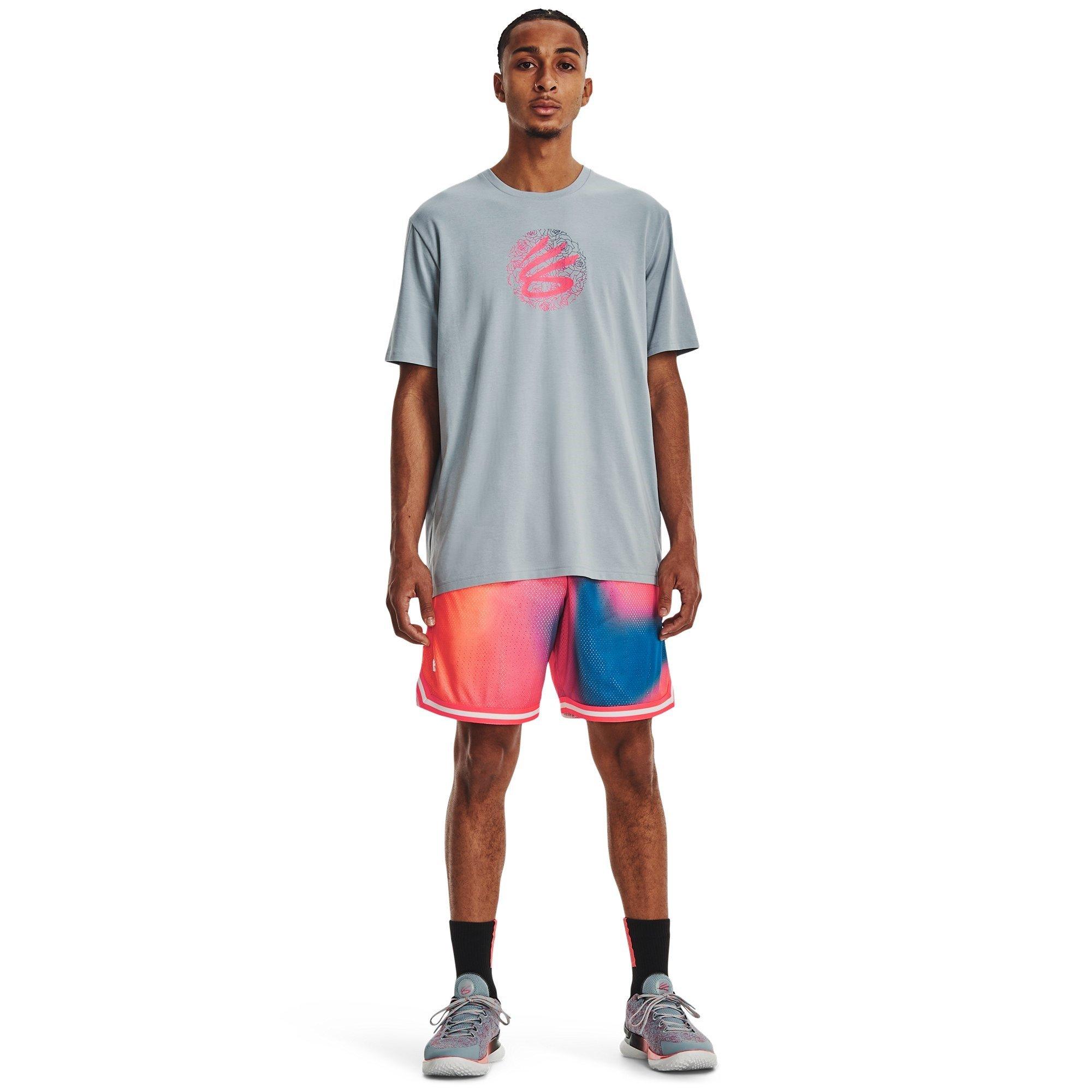 Blau - Under Armour - Armour Ua Curry Mothers Day Ss T-Shirt Mens - 4