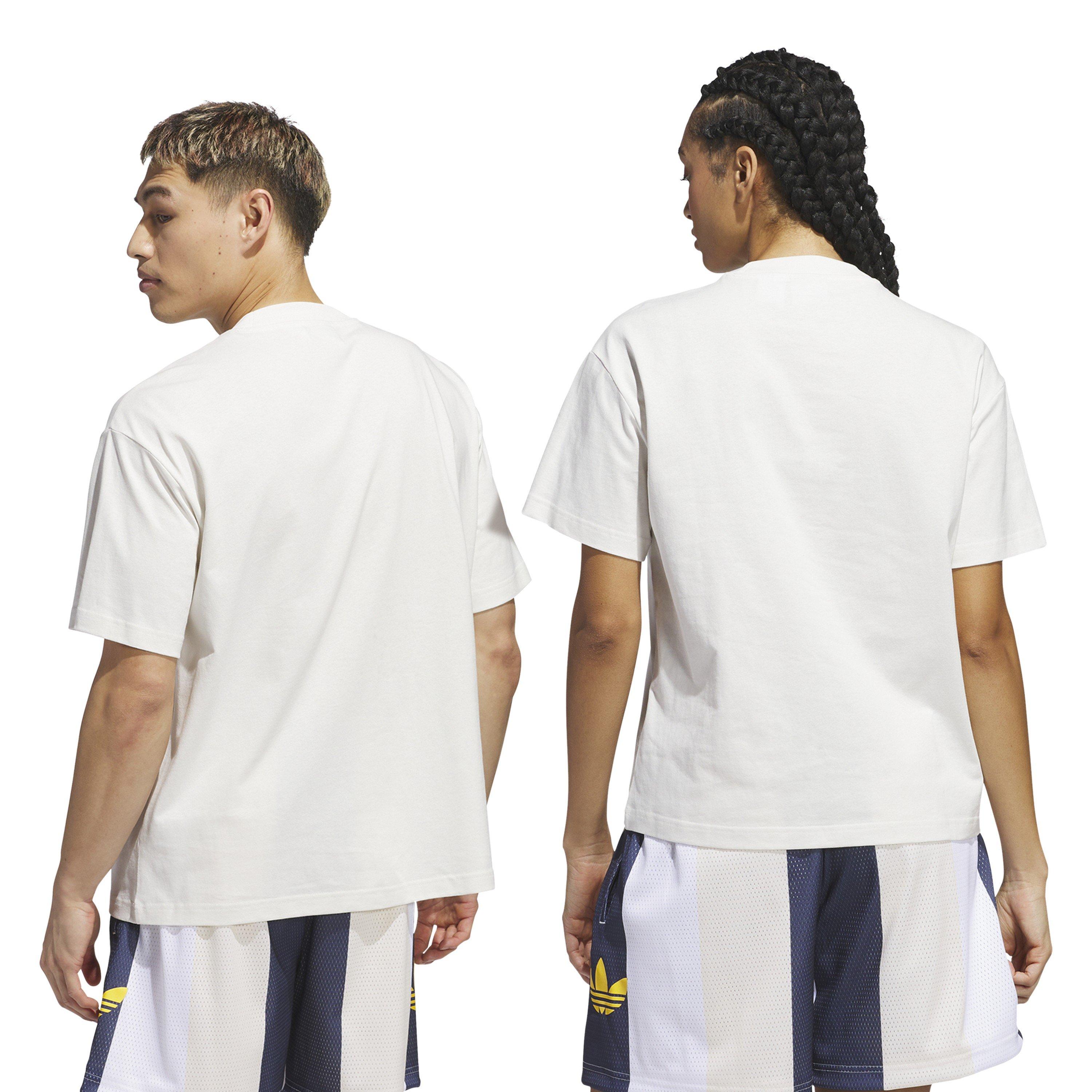 Blanc nuage - adidas - Gfx Tee Sn99 - 3